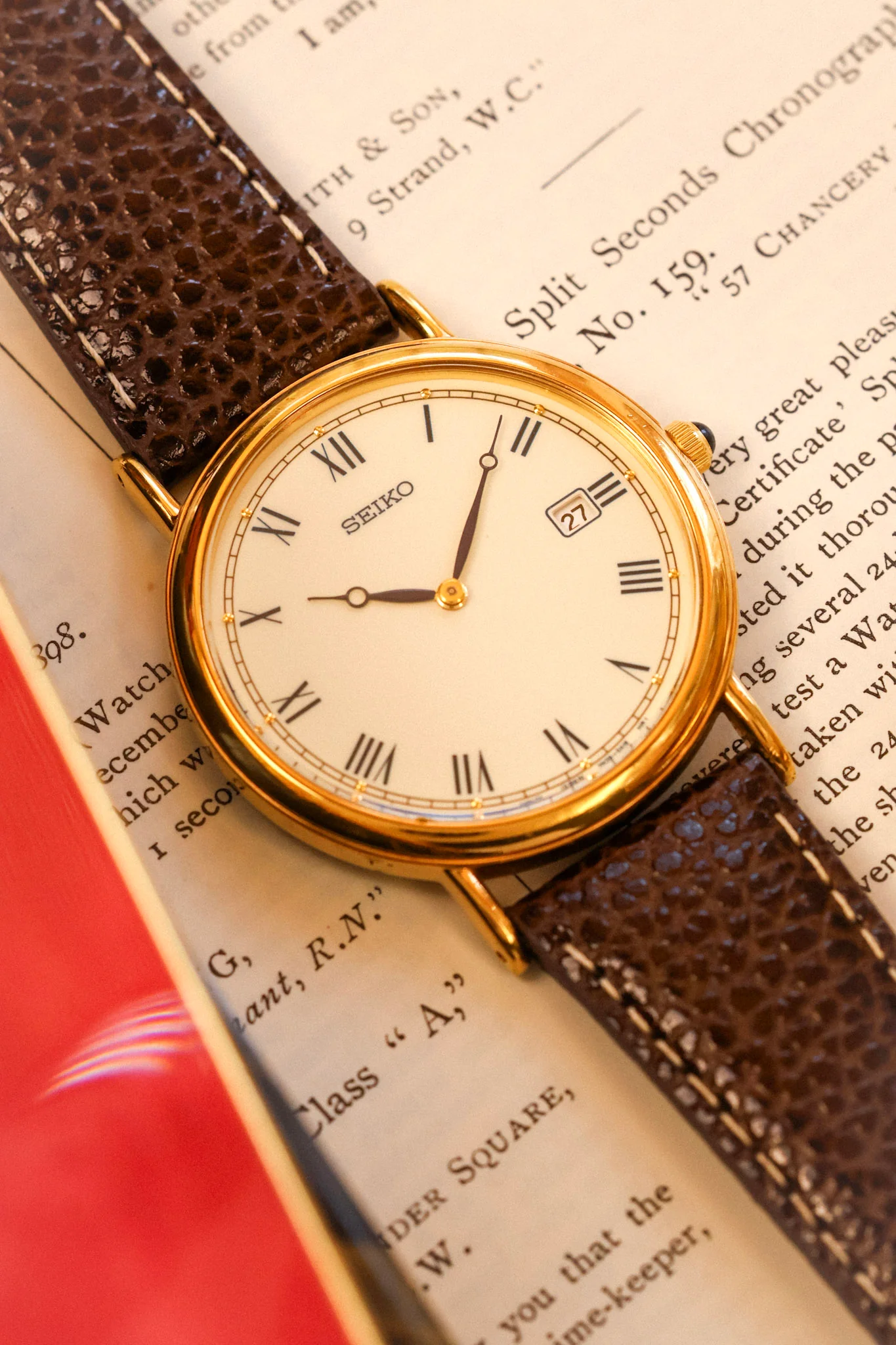 2000 Seiko Breguet Roman Calendar - Image 3