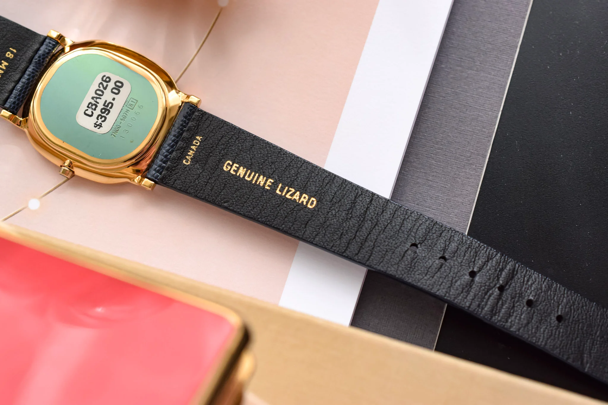 2001 NOS Seiko Lassale Blue Roman Bezel Ellipse - Image 9