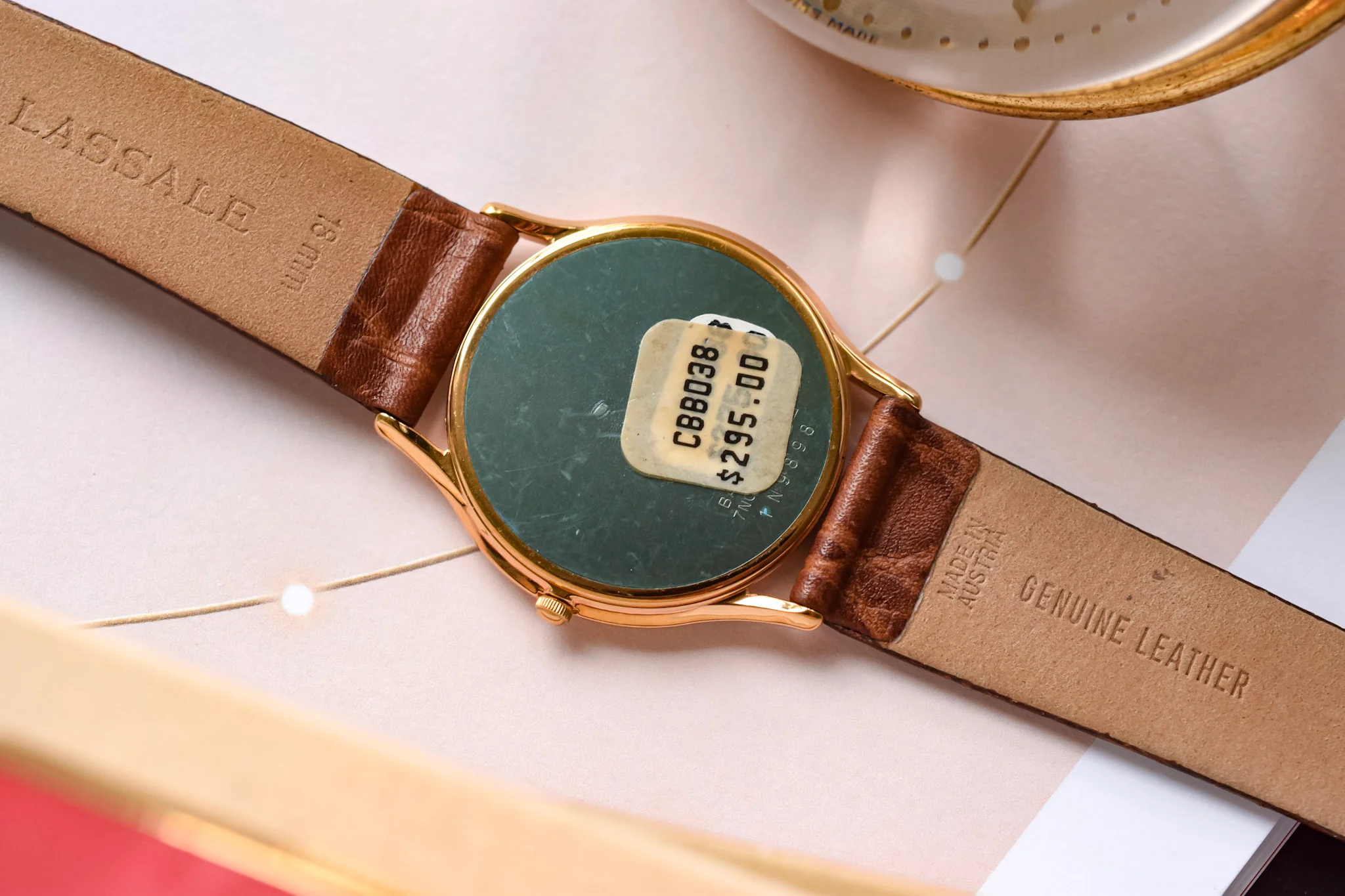 2001 NOS Seiko Lassale Mixed Dial Calatrava - Image 10
