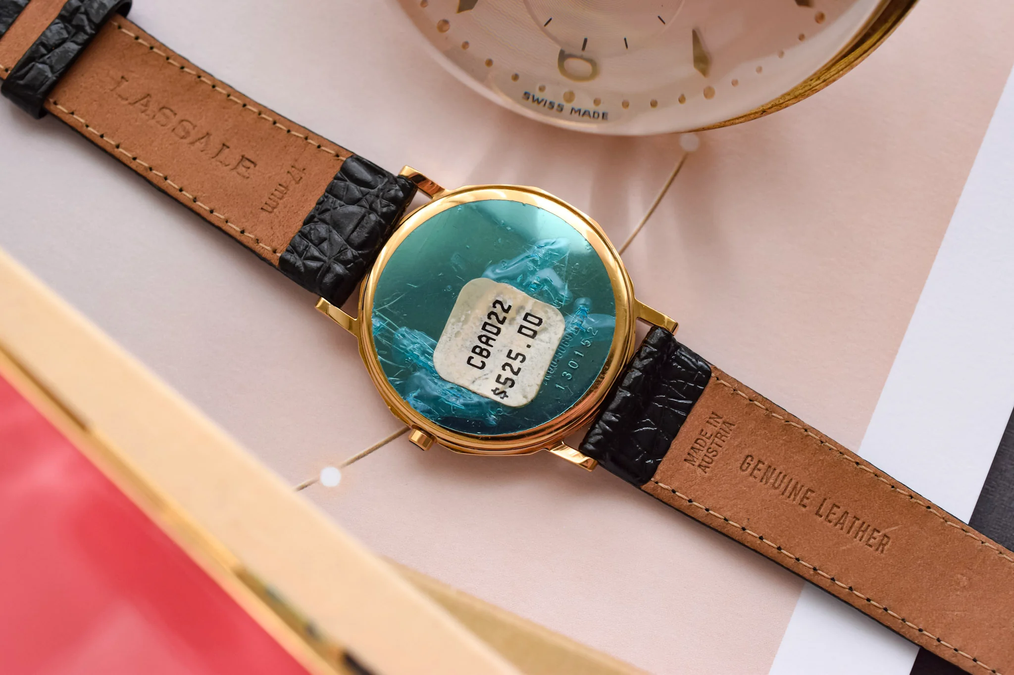 2001 NOS Seiko Lassale Mother of Pearl Sea Shell - Image 9