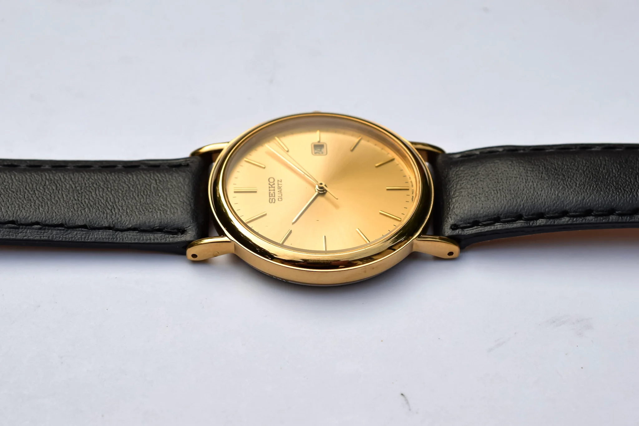 2001 Seiko Gold Dial Calendar - Image 4