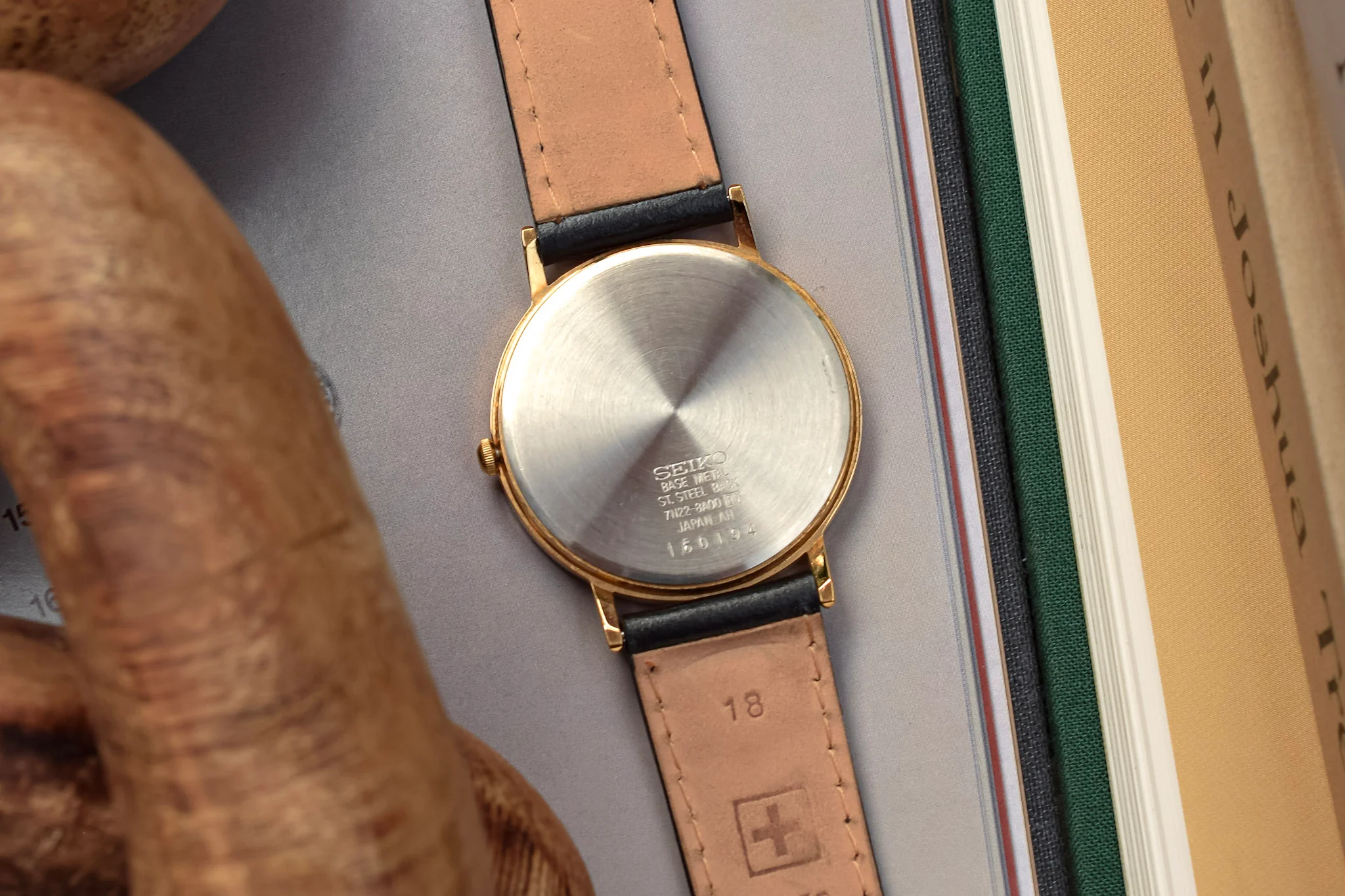 2001 Seiko Gold Dial Calendar - Image 5