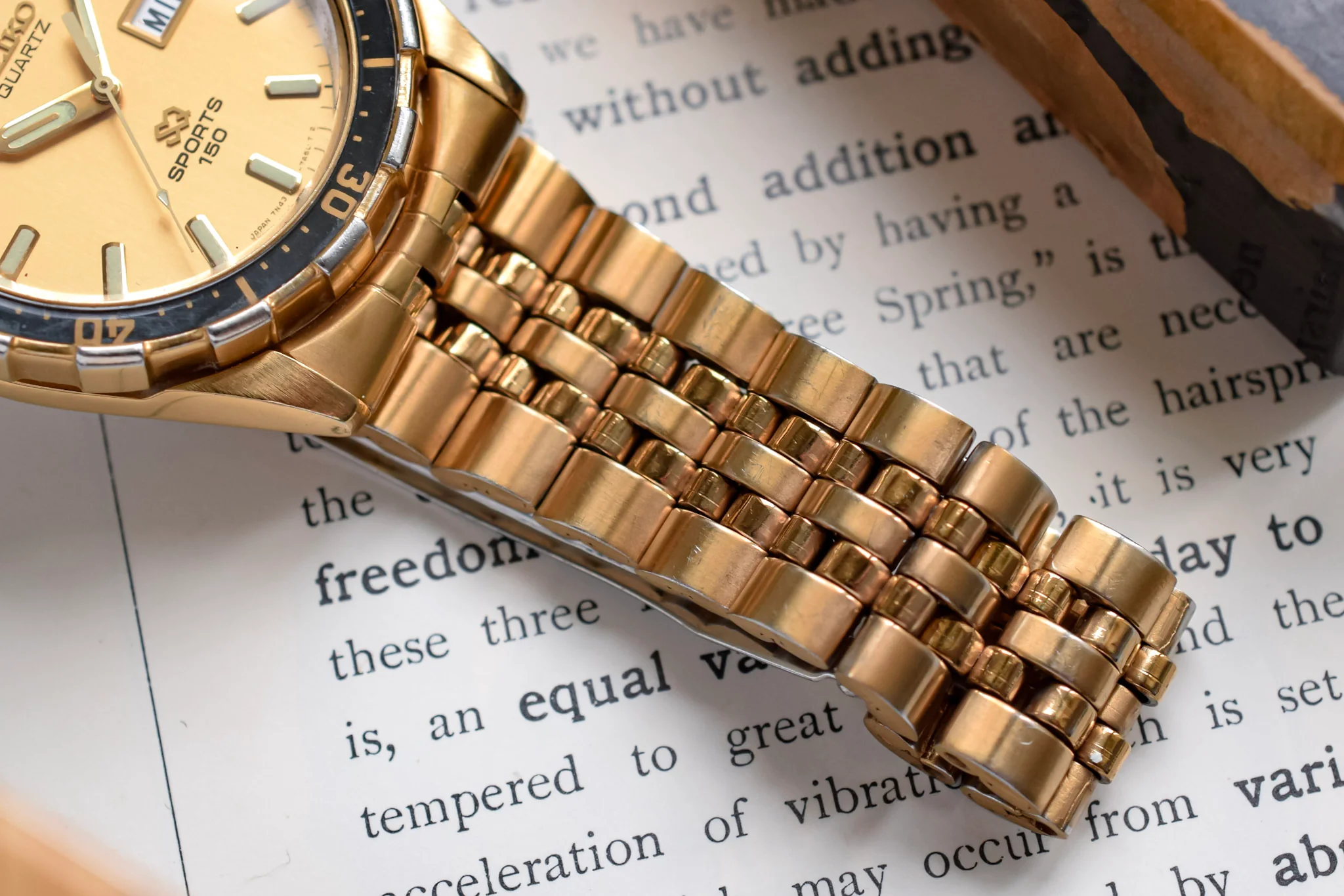 2001 Seiko Golden Desk Diver Day-Date - Image 5