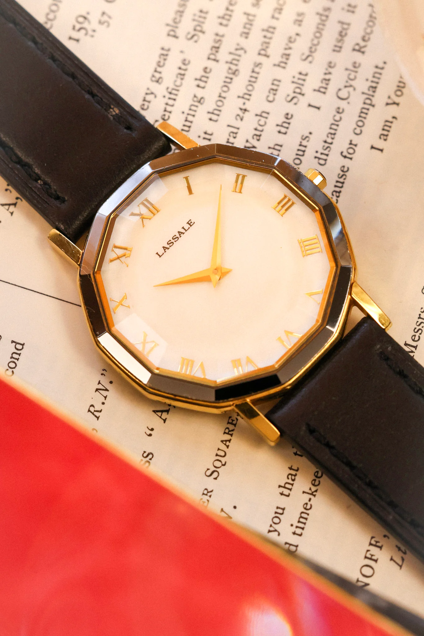 2001 Seiko Lassale Pearlescent Seashell - Image 3