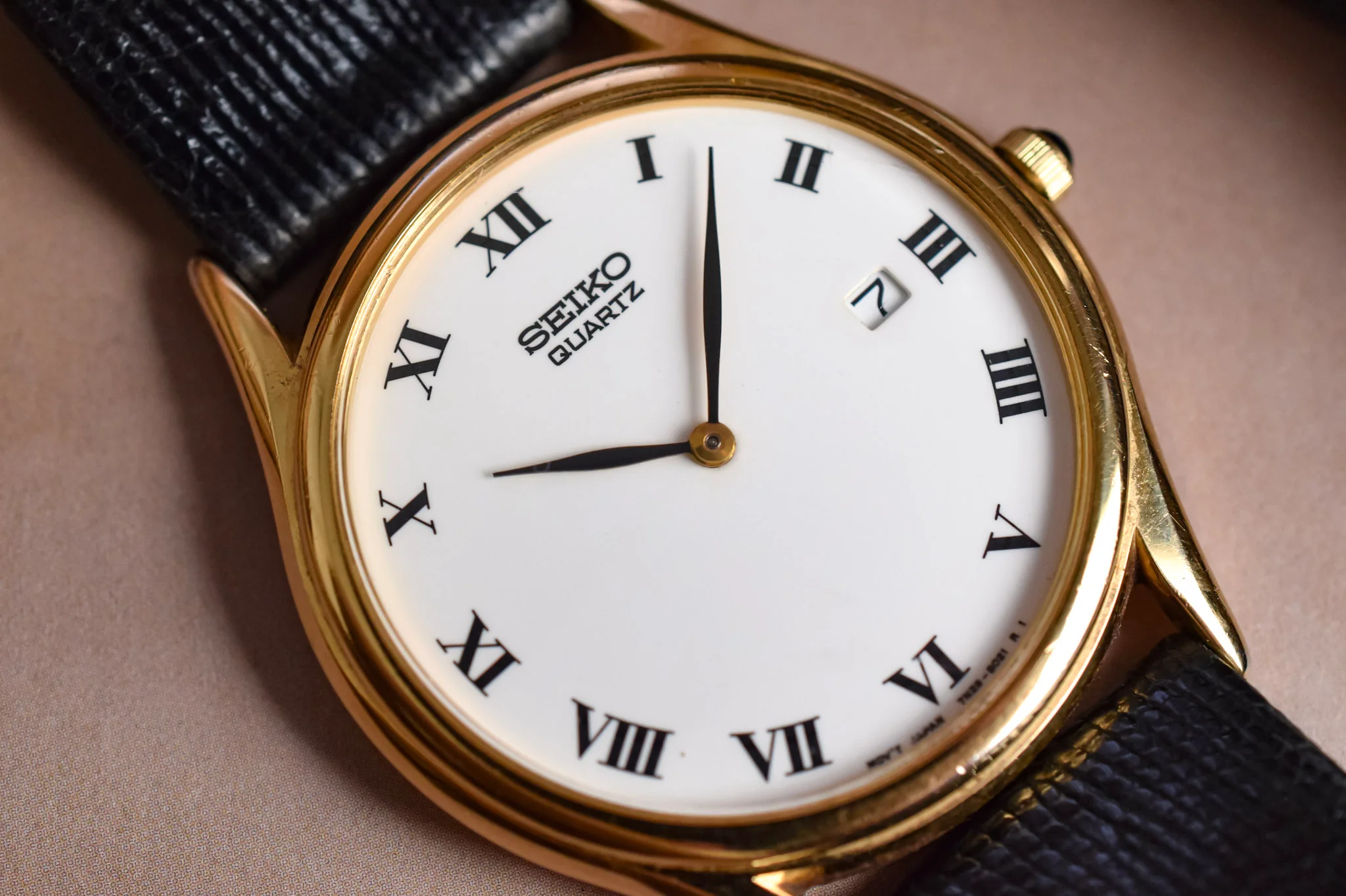 2001 Seiko Roman Dial Calendar - Image 3