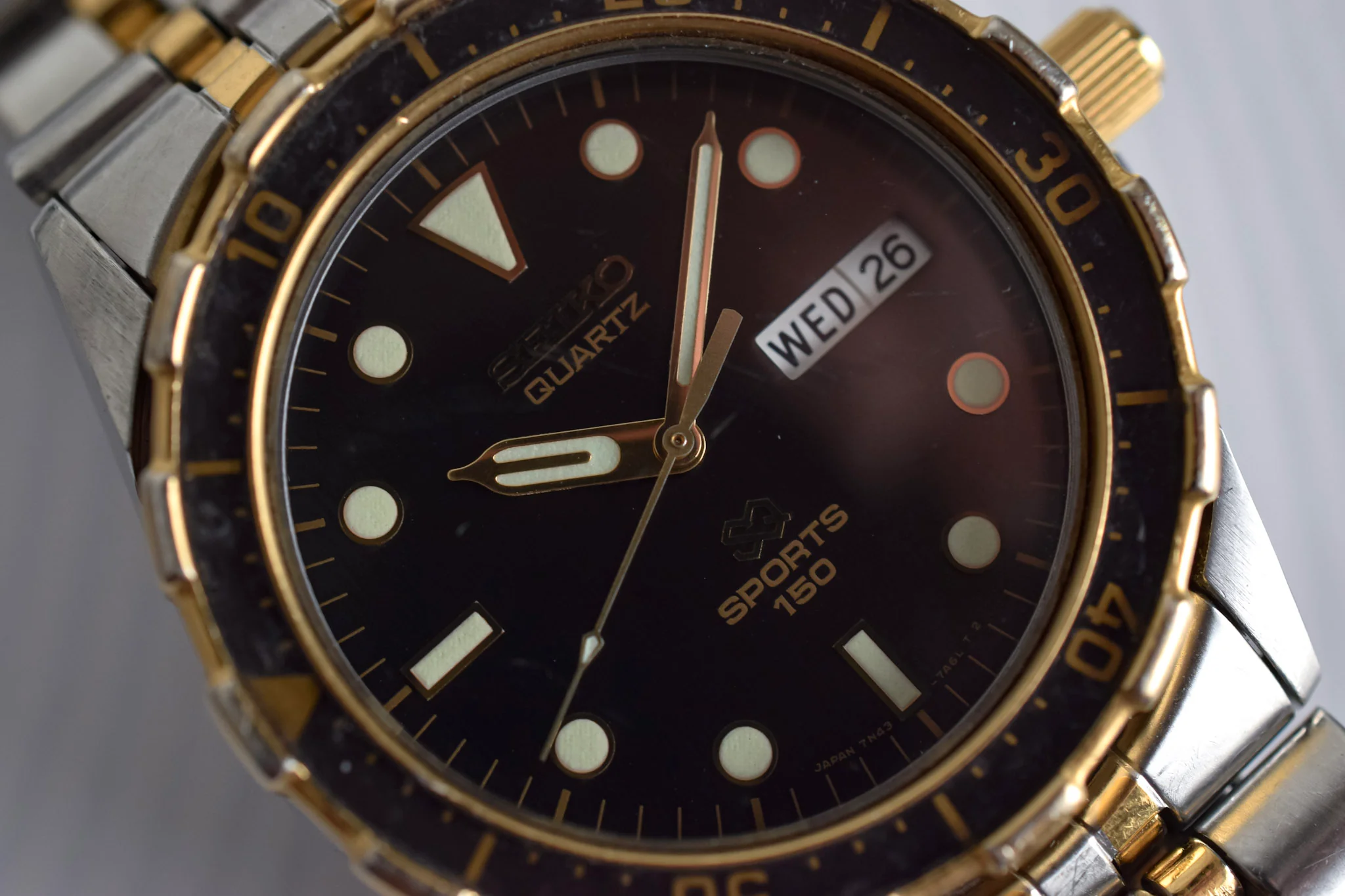 2001 Seiko SQ Sports 150 Desk Diver - Image 3
