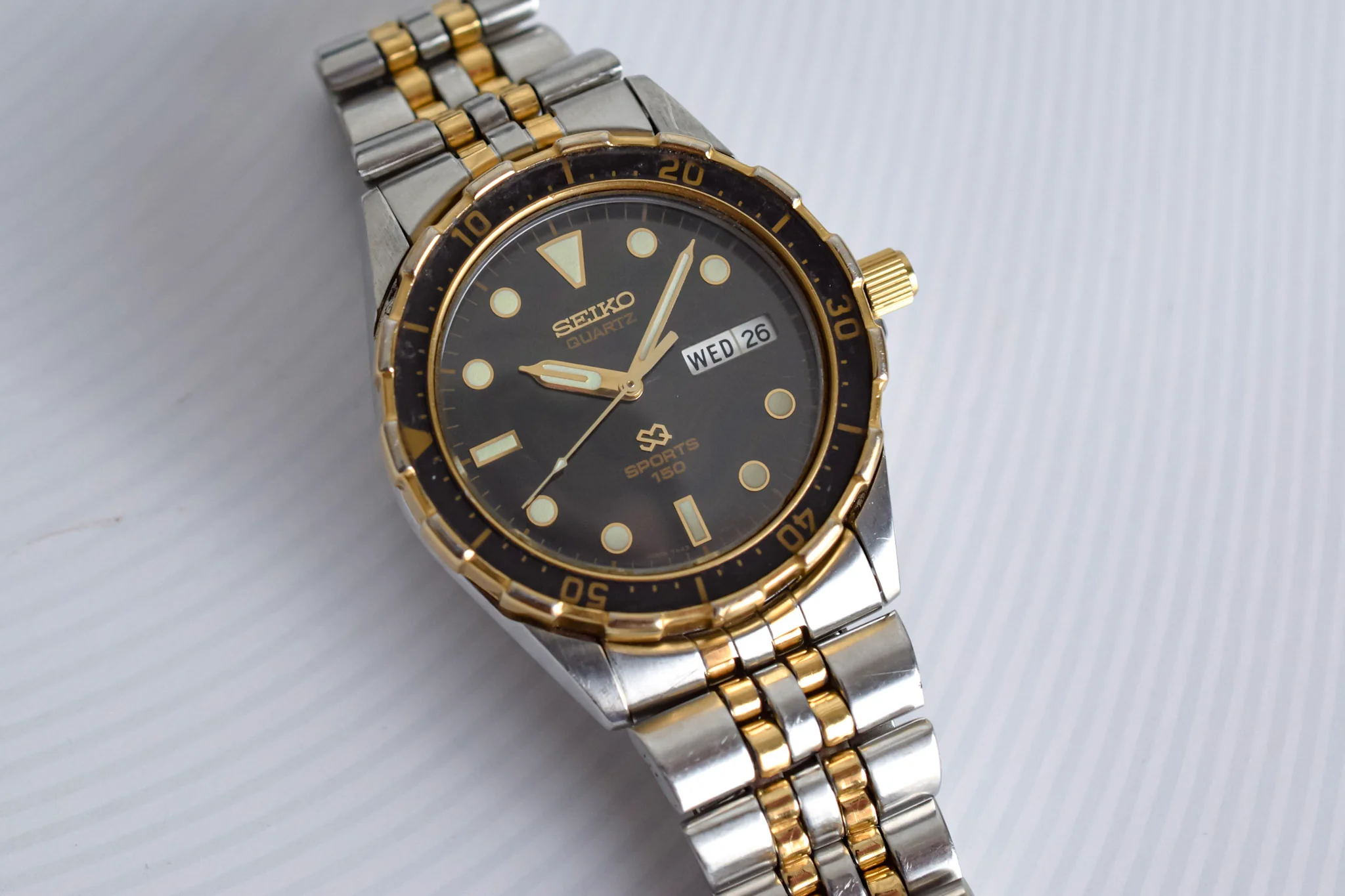 2001 Seiko SQ Sports 150 Desk Diver - Image 4