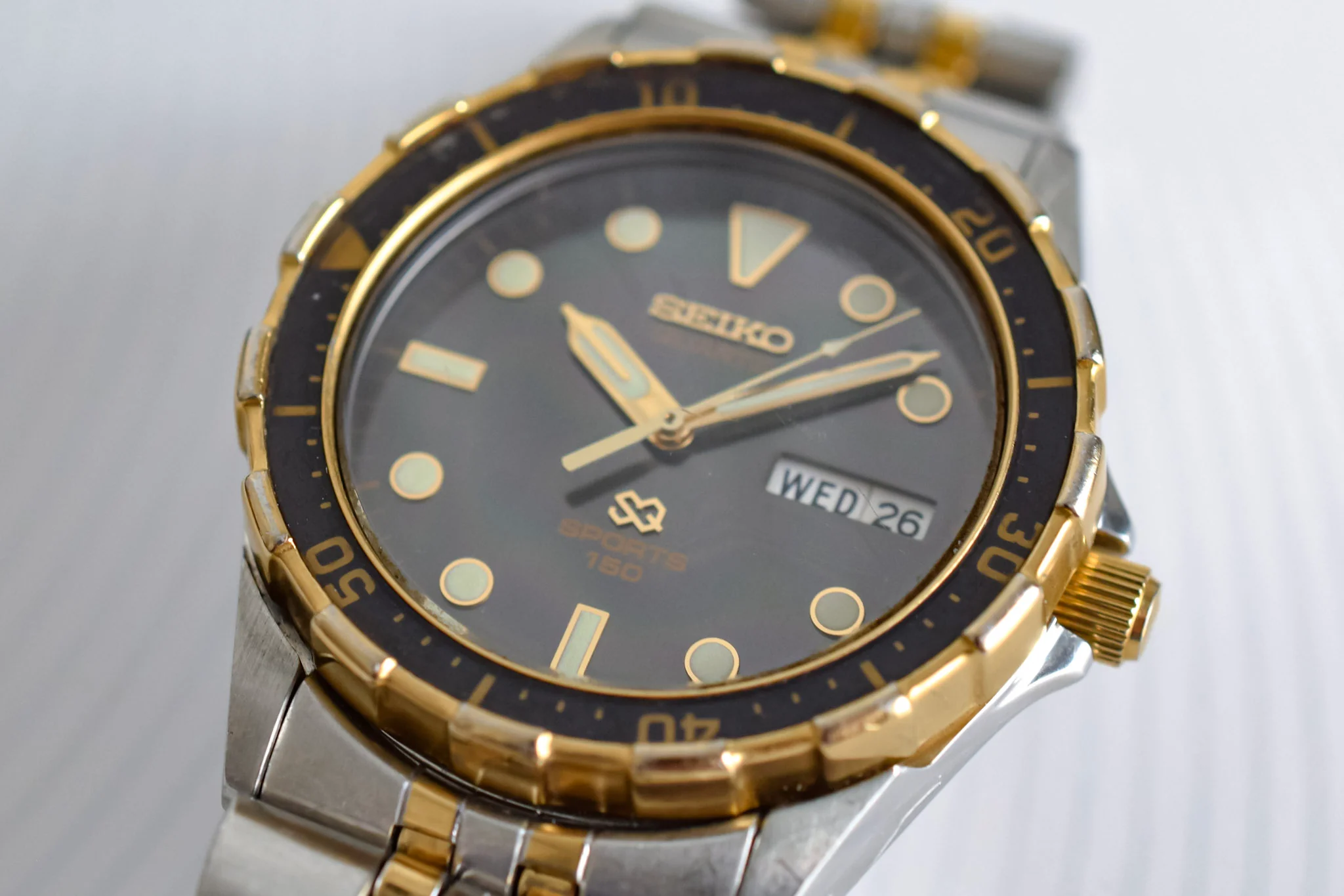 2001 Seiko SQ Sports 150 Desk Diver - Image 9