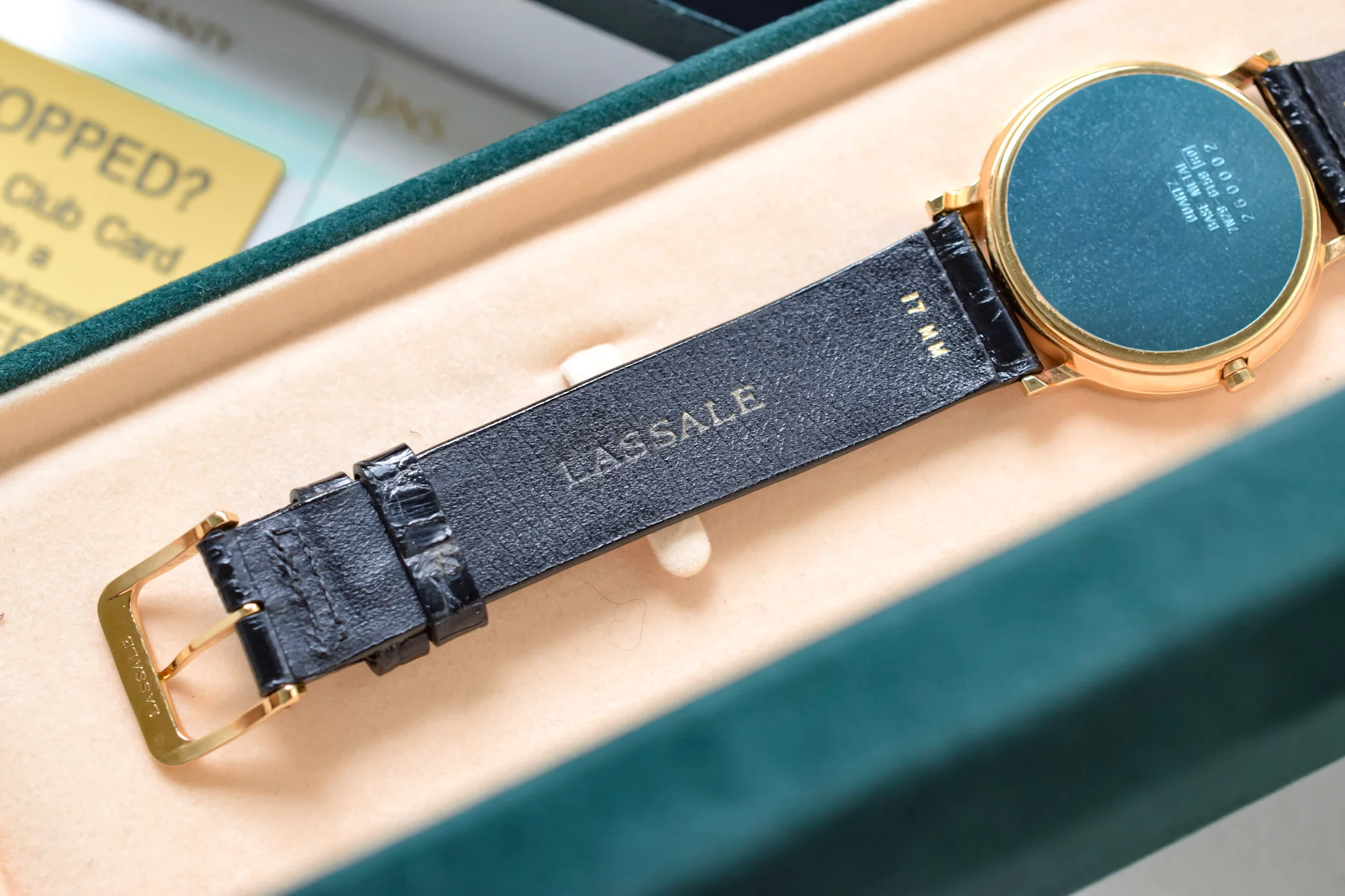 1992 NOS Seiko Lassale Mother of Pearl Roman Dial - Image 9