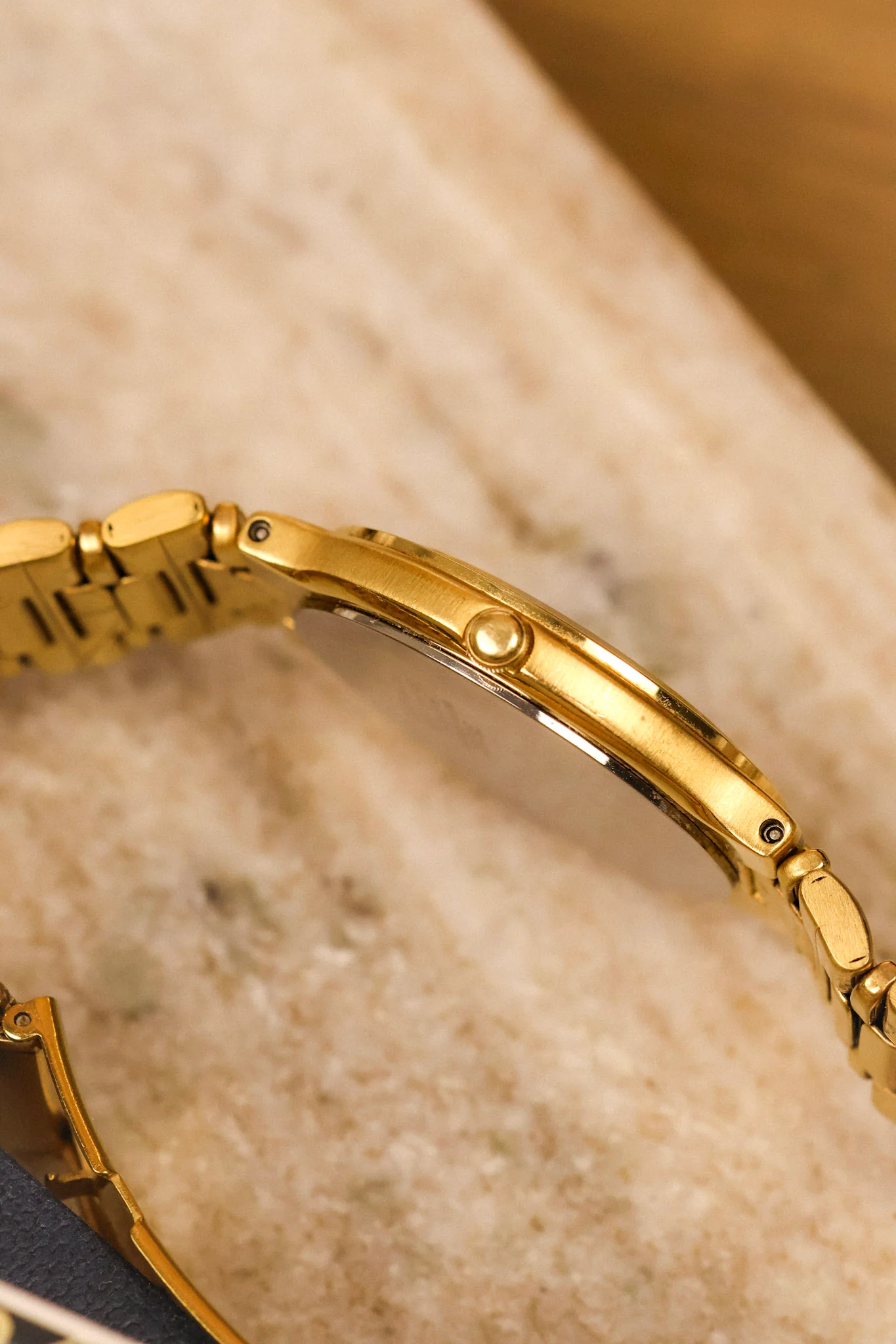 2002 Seiko Golden Signed Bezel Roman Sector - Image 5