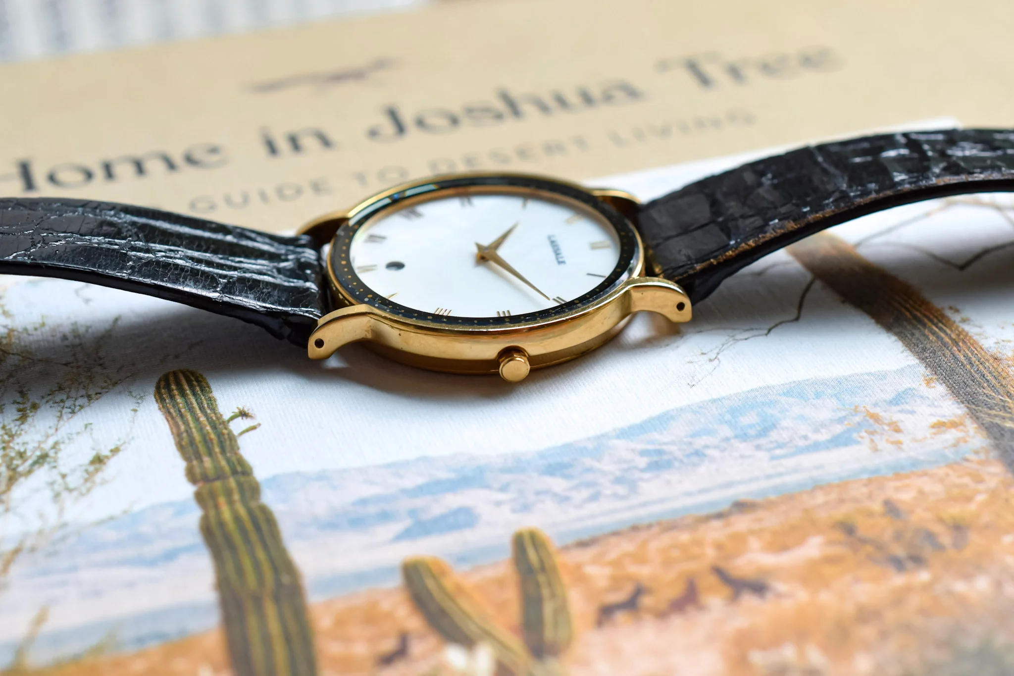 2002 Seiko Lassale Mother of Pearl Roman Dial - Image 5