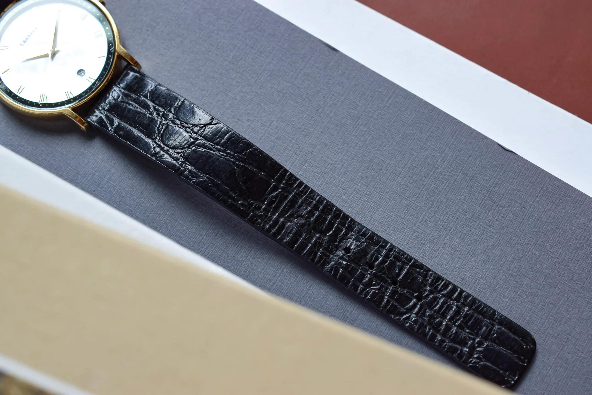 2002 Seiko Lassale Mother of Pearl Roman Dial - Image 8