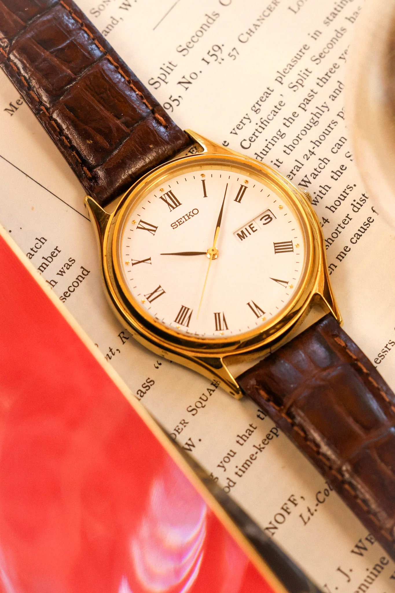 2002 Seiko Roman Day-Date - Image 3