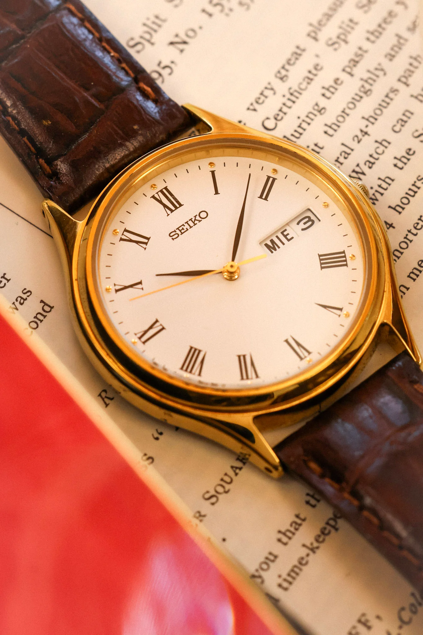 2002 Seiko Roman Day-Date - Image 4