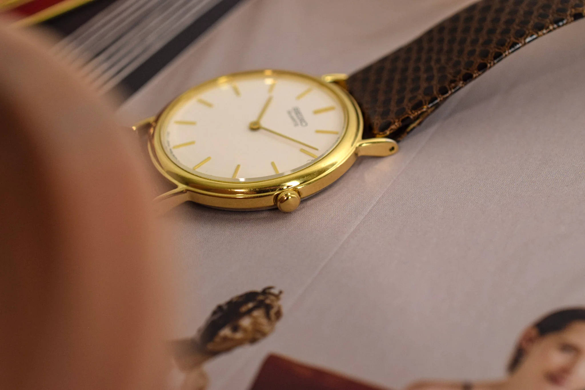 2002 Seiko White Dial Calatrava - Image 4