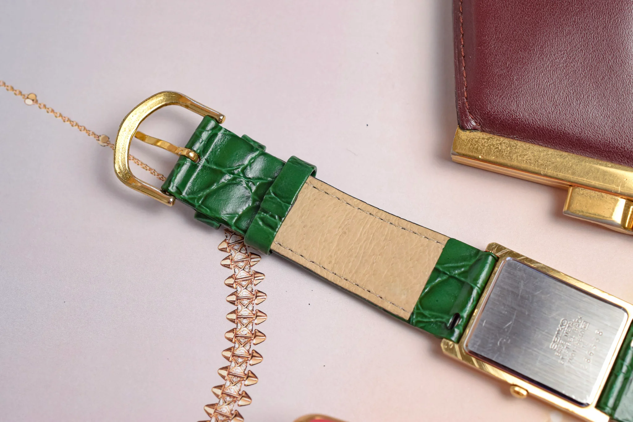 2002 Seiko White Roman Tank - Image 7