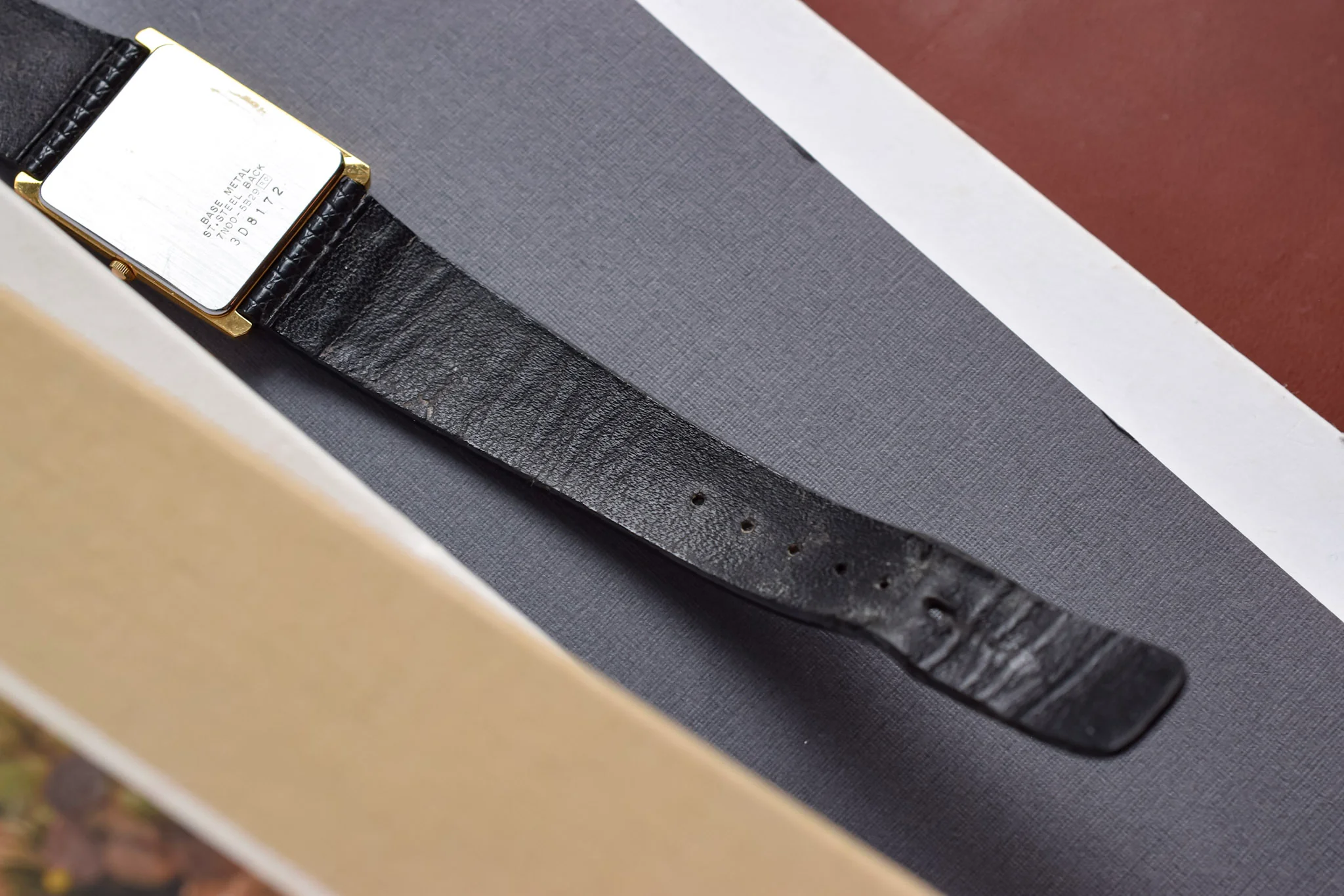 2003 Seiko Black Dial Tank - Image 7