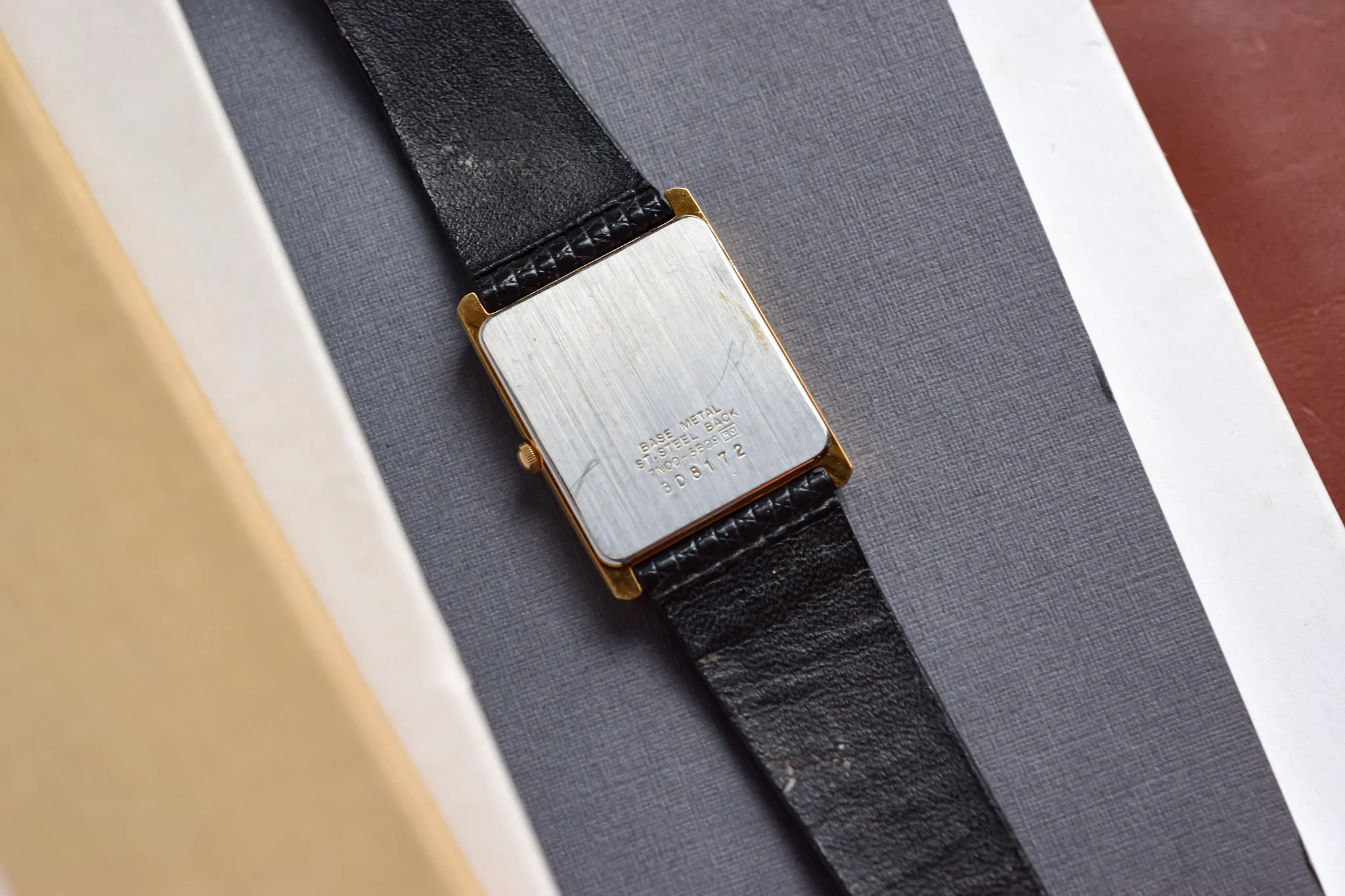 2003 Seiko Black Dial Tank - Image 8