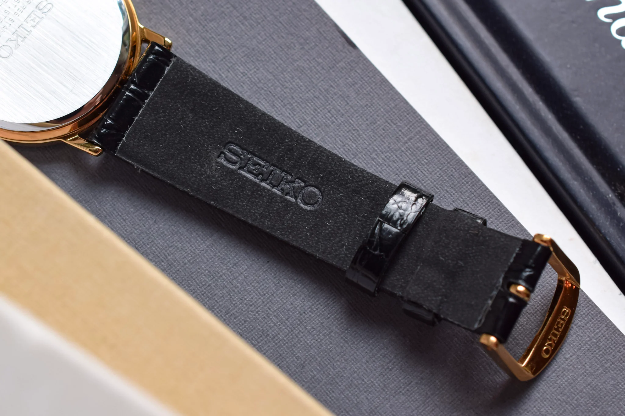 2003 Seiko Gold Tone Breguet Numerals - Image 6