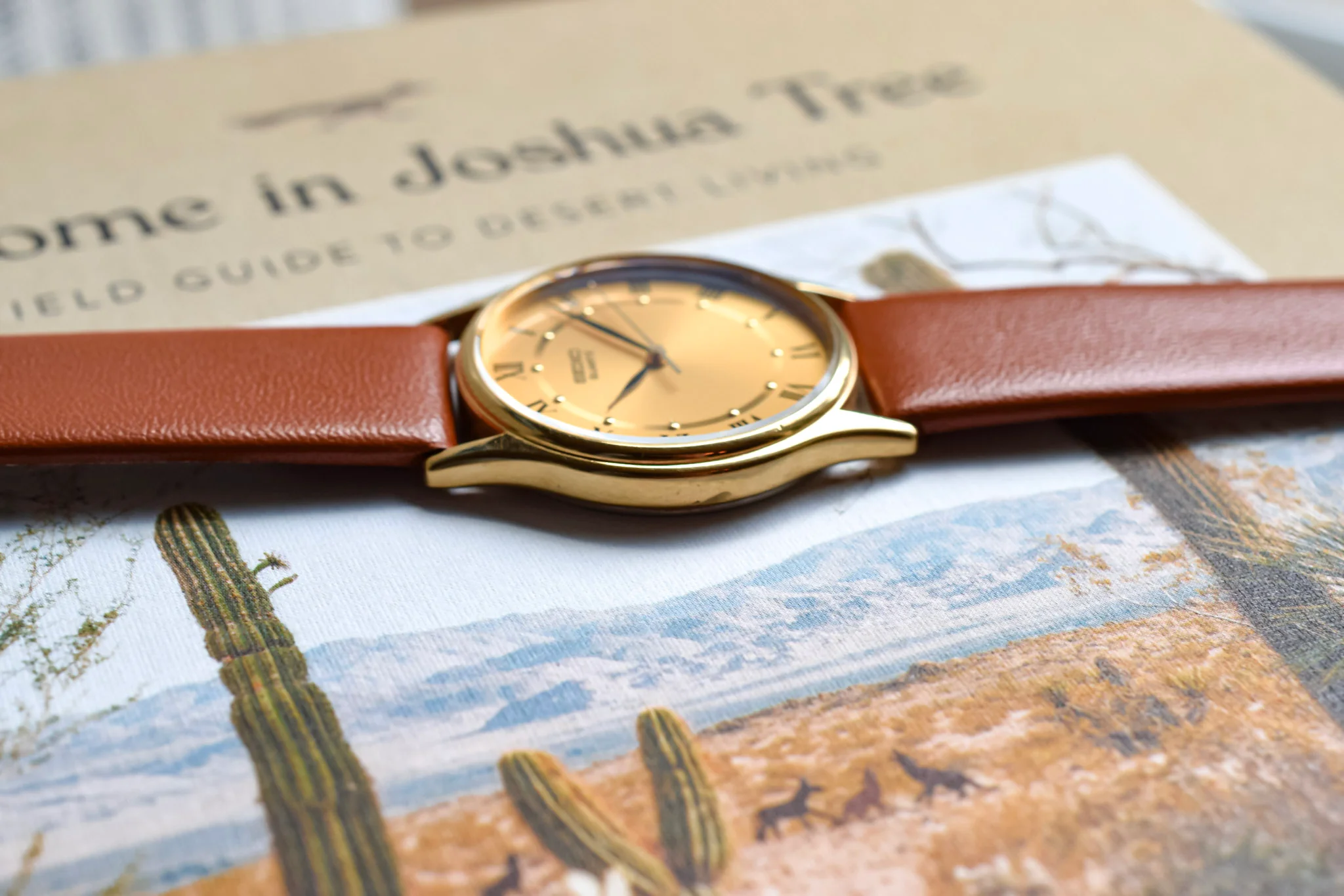 2003 Seiko Gold Tone Roman Dial - Image 5