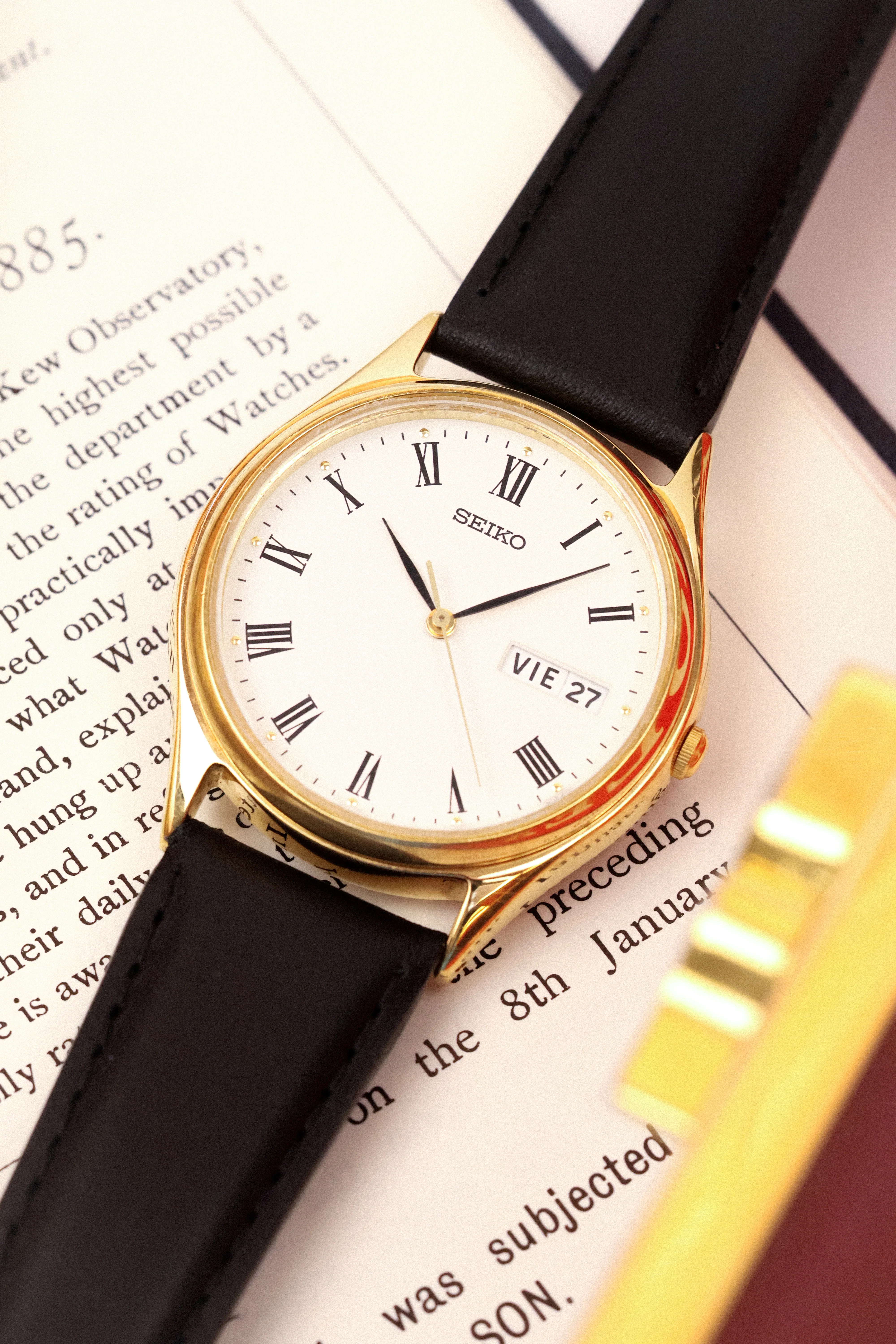 2002 Seiko Roman Day-Date - Image 3