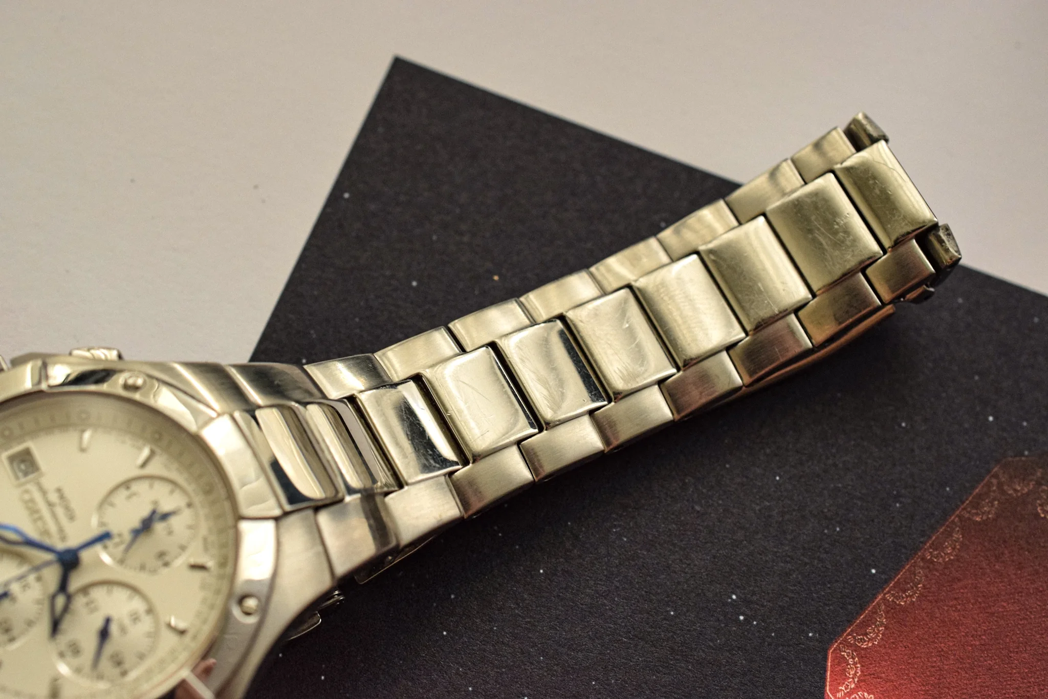 2003 Seiko Steel "Nautilus" Chronograph - Image 7