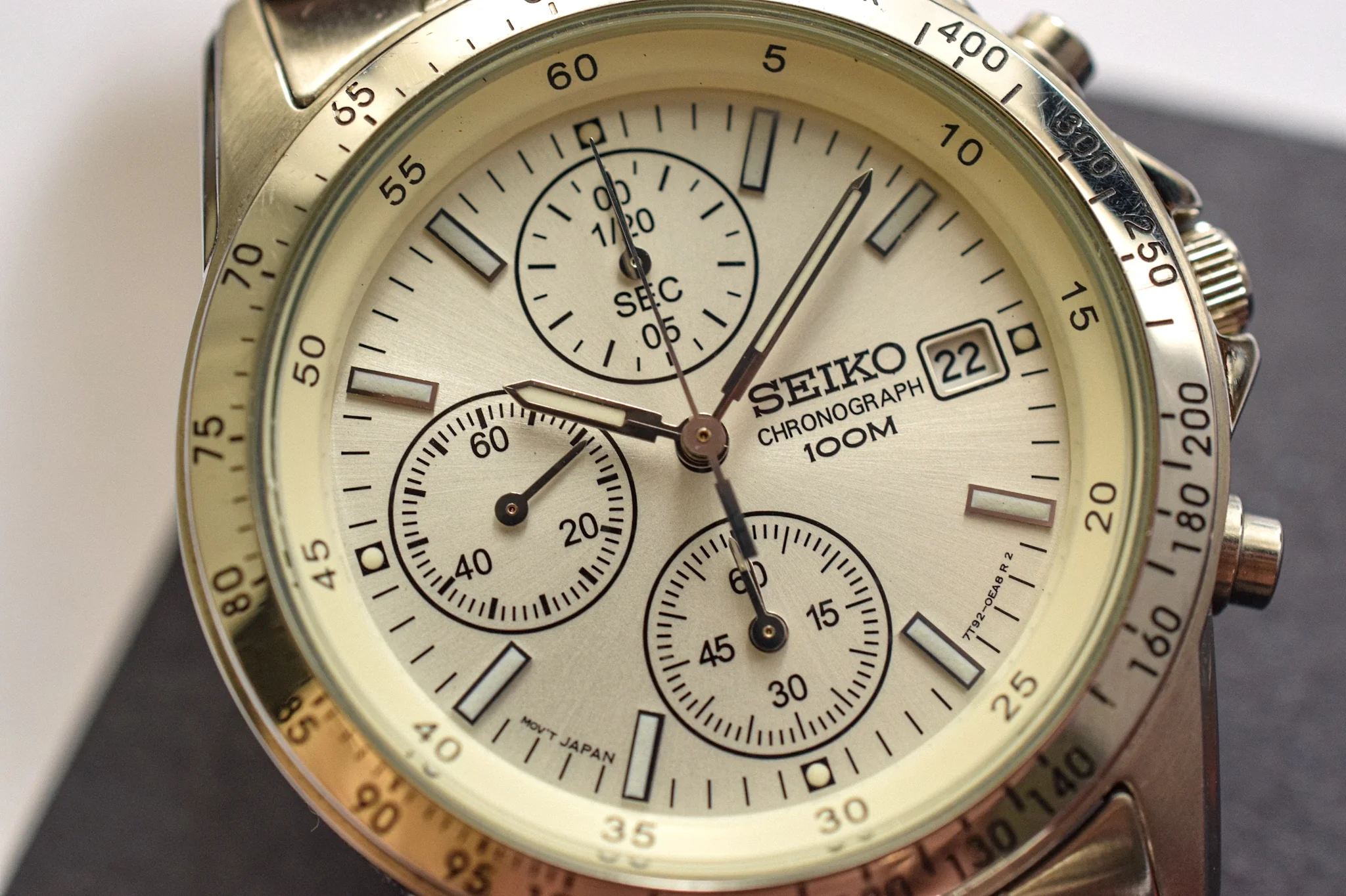 2004 Seiko Steel Silver Dial Chronograph "Speedy" - Image 3