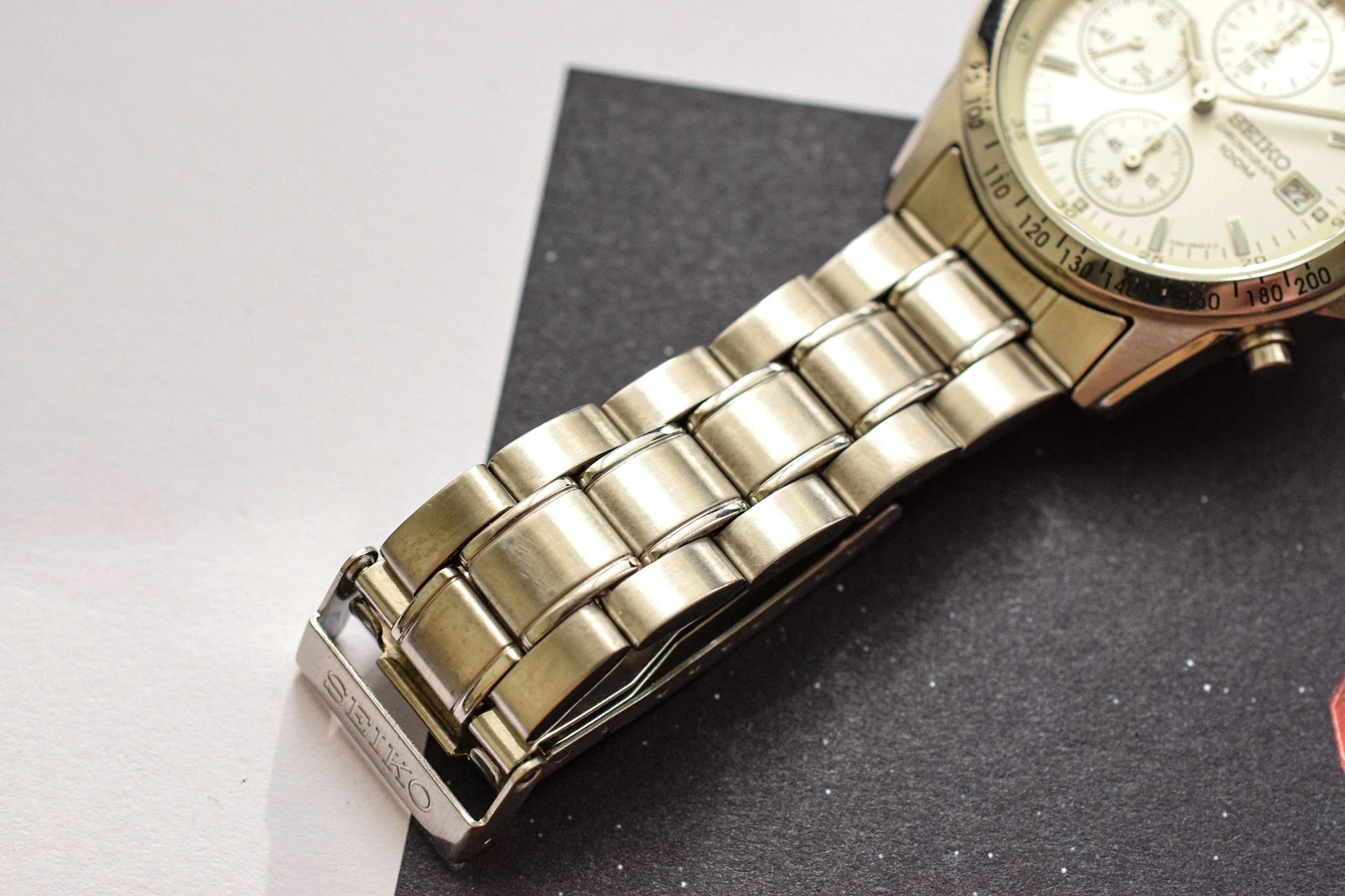 2004 Seiko Steel Silver Dial Chronograph "Speedy" - Image 7