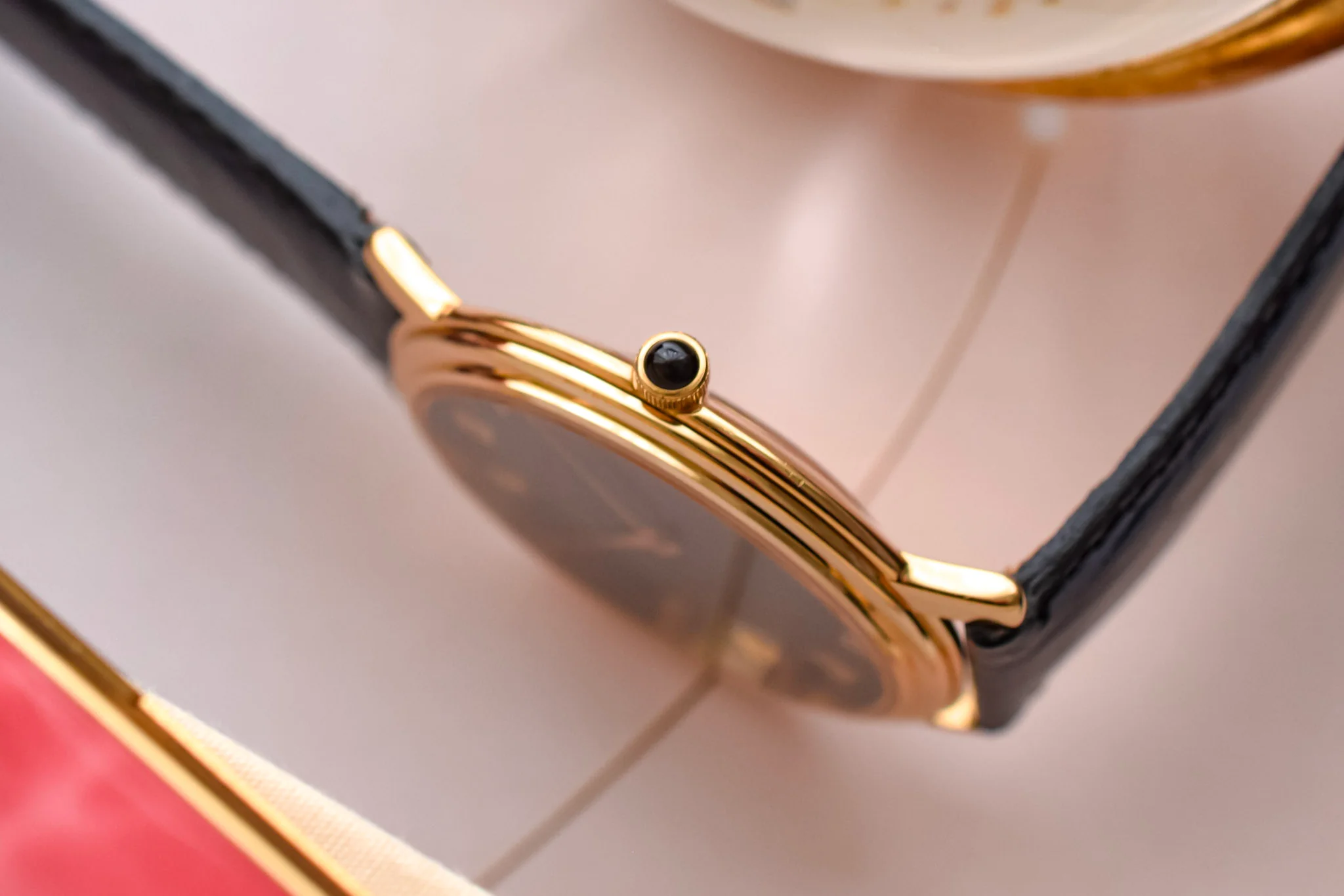 2005 NOS Seiko Lassale Stepped Case Gilt Roman - Image 4