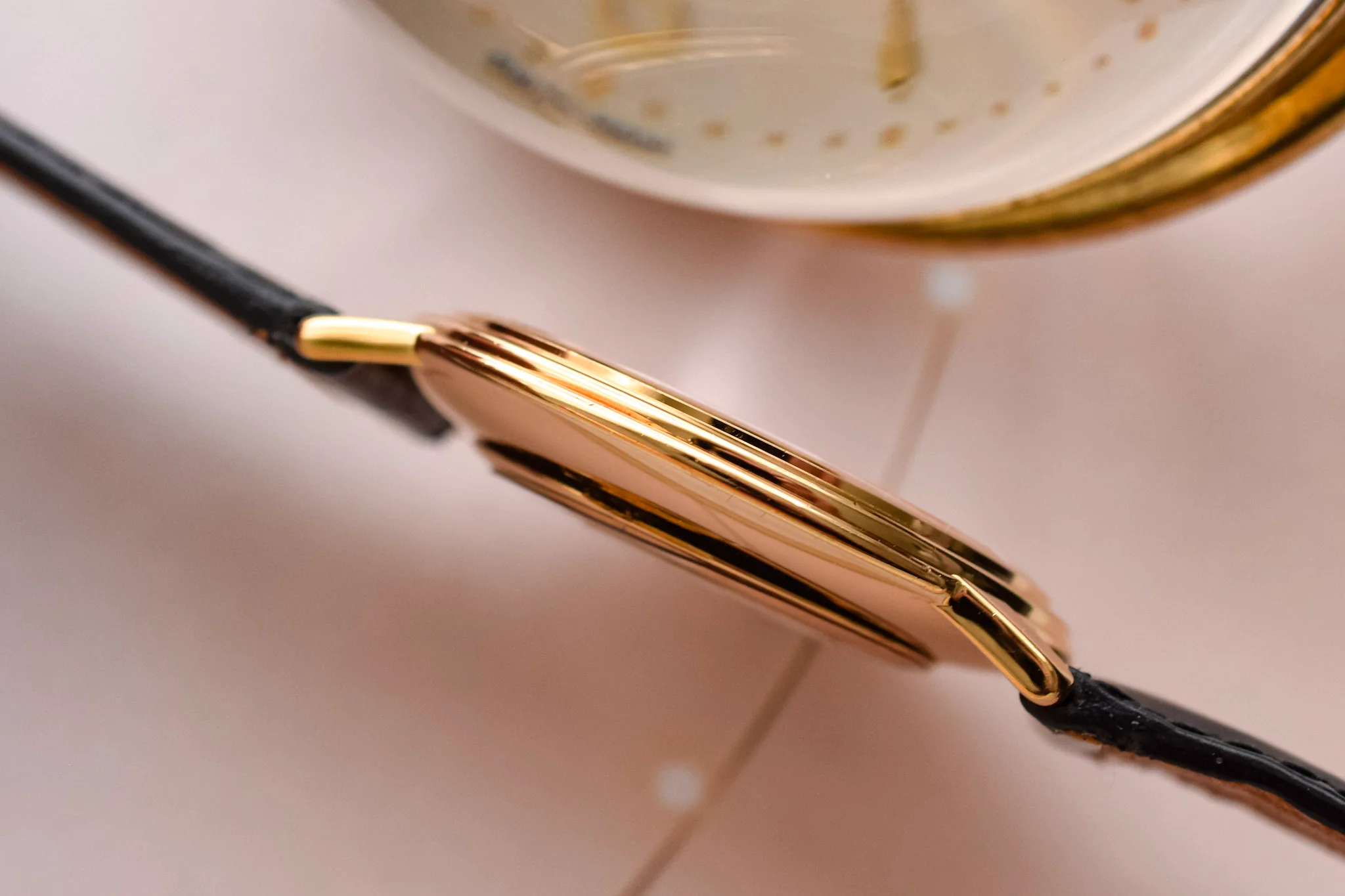 2005 NOS Seiko Lassale Stepped Case Gilt Roman - Image 5