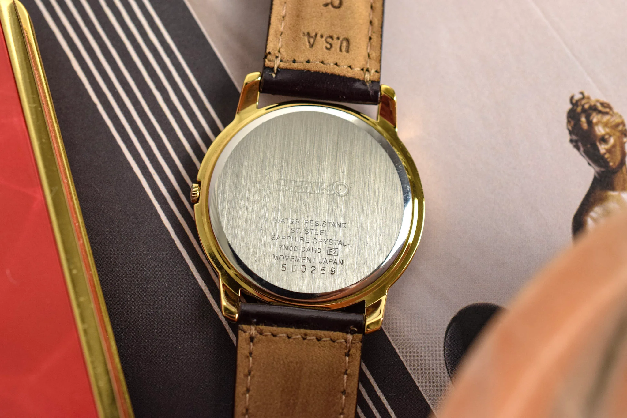 2005 Seiko White Dial Dagger - Image 7