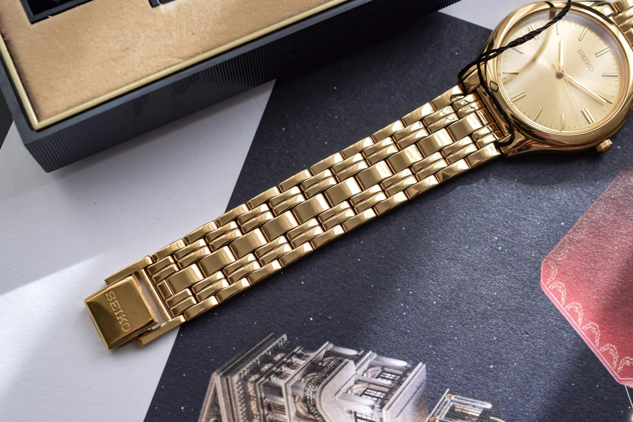 2009 Seiko Golden Sunray Calatrava - New Old Stock - Image 5