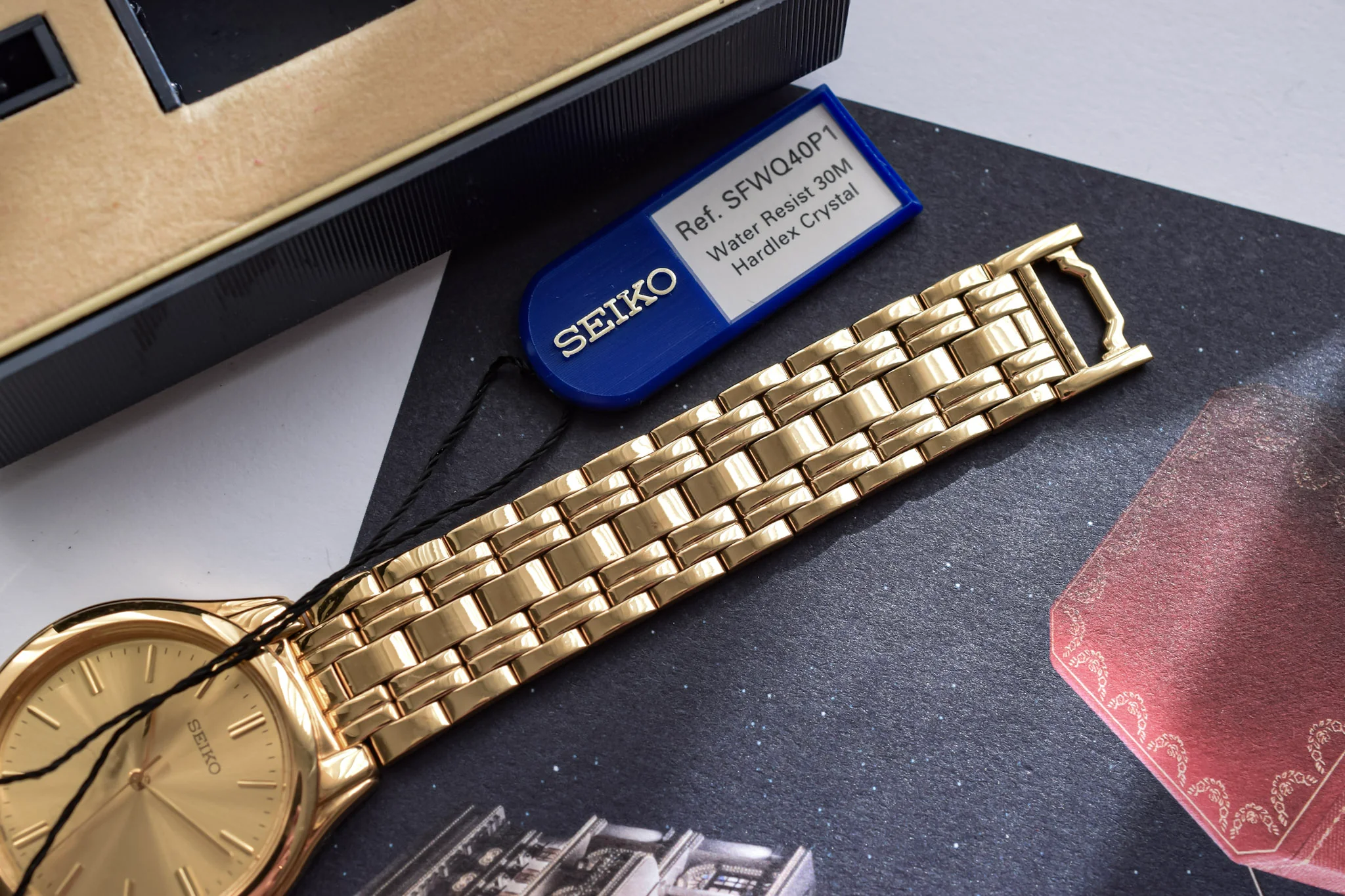2009 Seiko Golden Sunray Calatrava - New Old Stock - Image 6