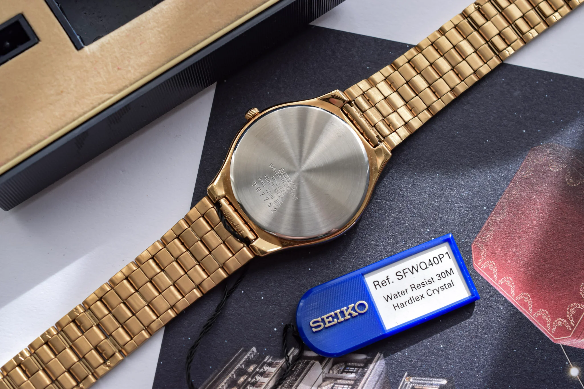 2009 Seiko Golden Sunray Calatrava - New Old Stock - Image 8
