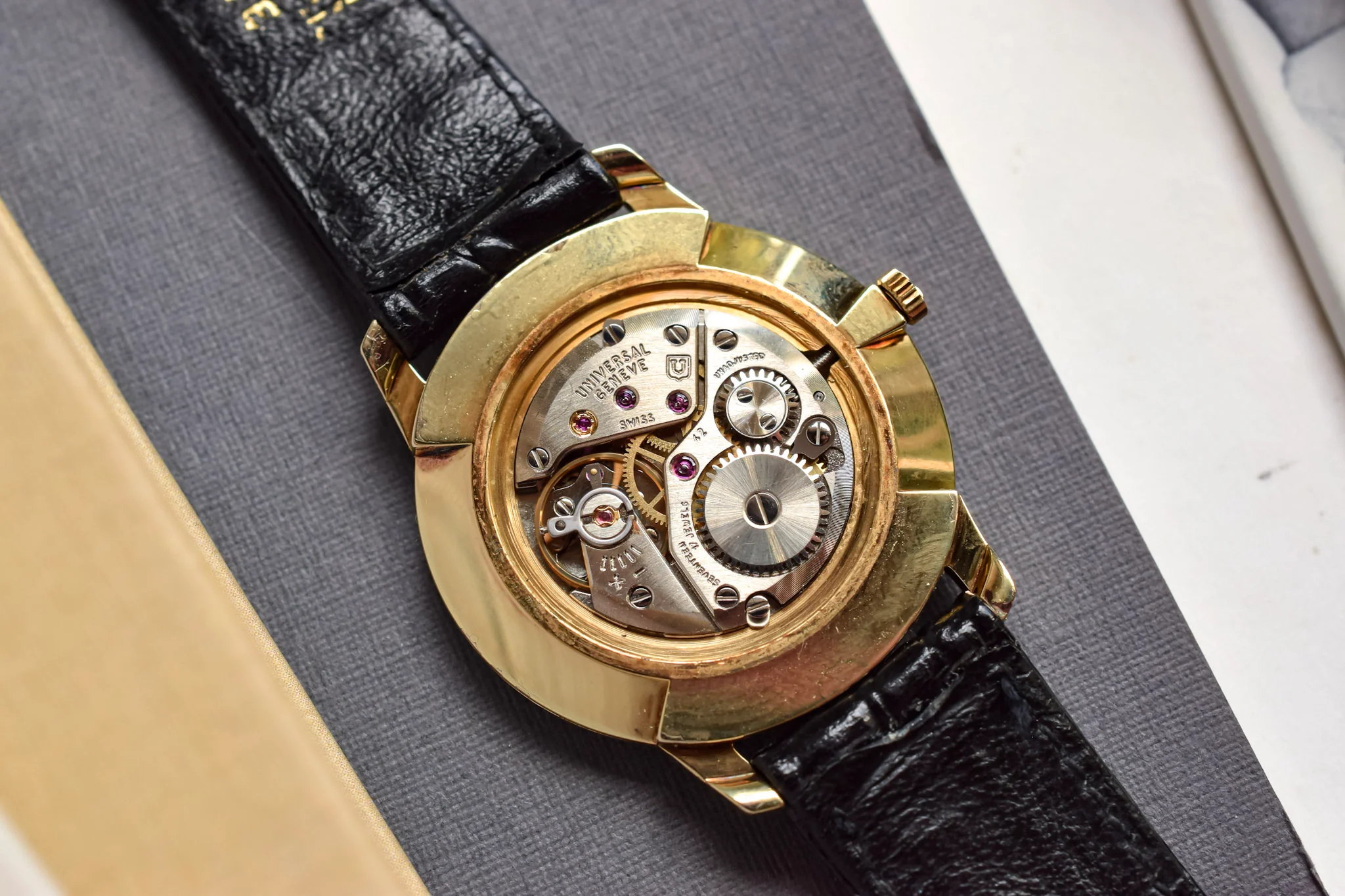 60s Mechanical Universal Geneve Breguet Dial - Image 14