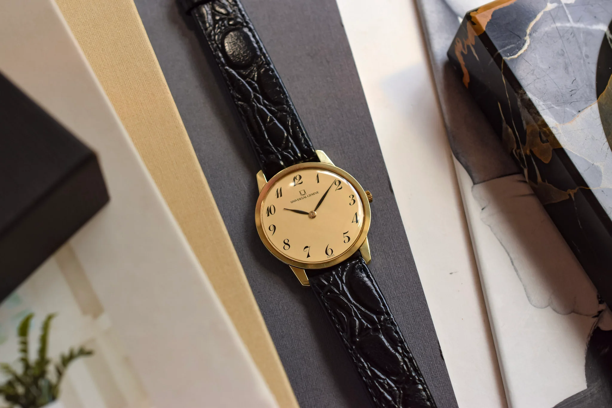 60s Mechanical Universal Geneve Breguet Dial - Image 15