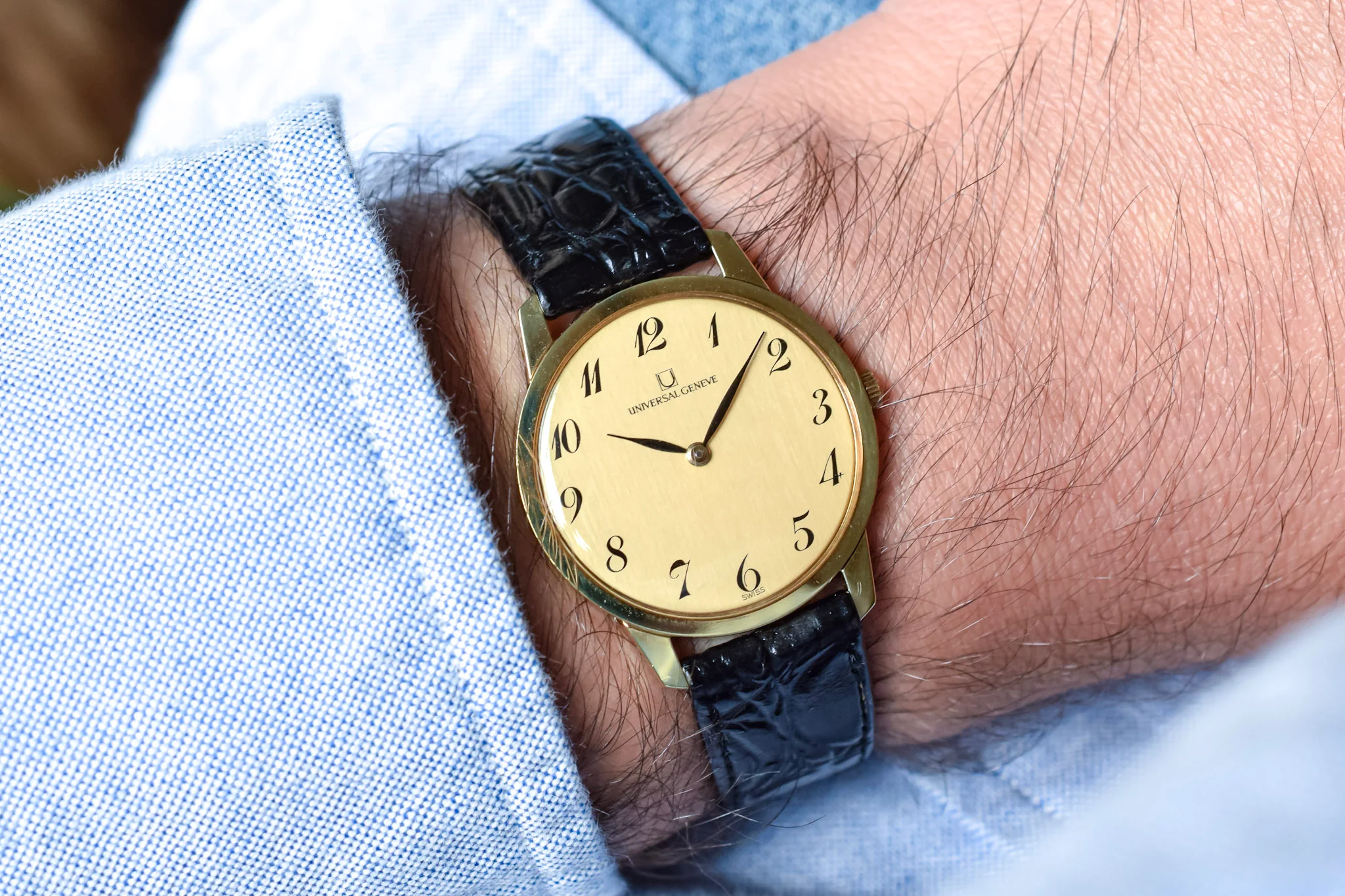 60s Mechanical Universal Geneve Breguet Dial - Image 2