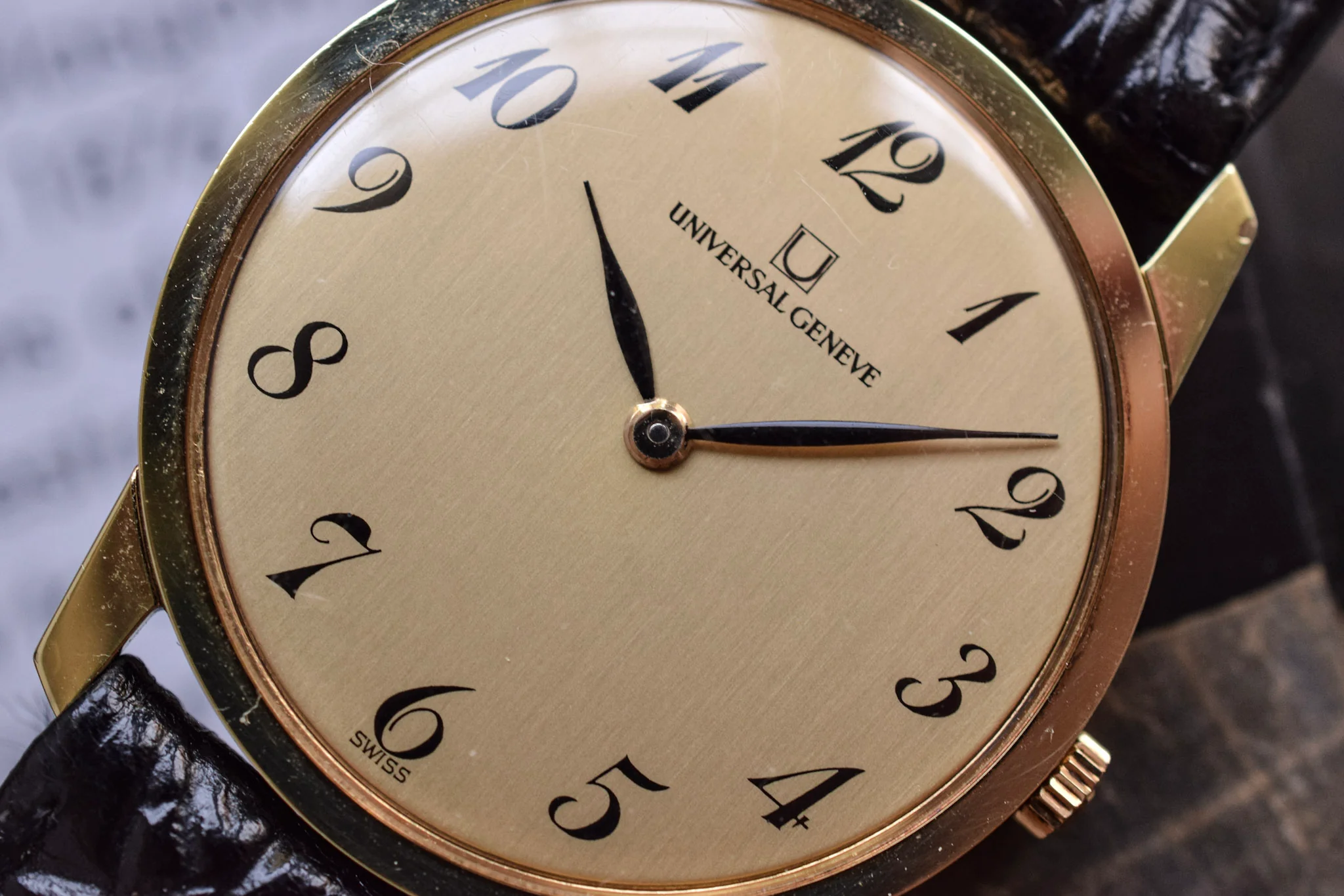 60s Mechanical Universal Geneve Breguet Dial - Image 4