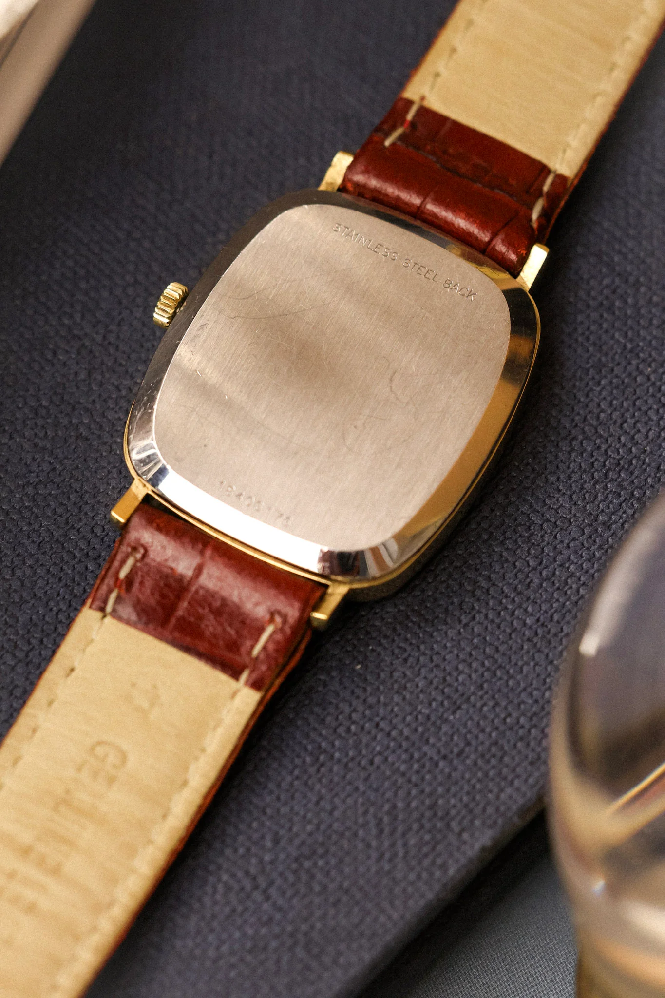 70s Longines Mechanical Linen Faberge - Image 12