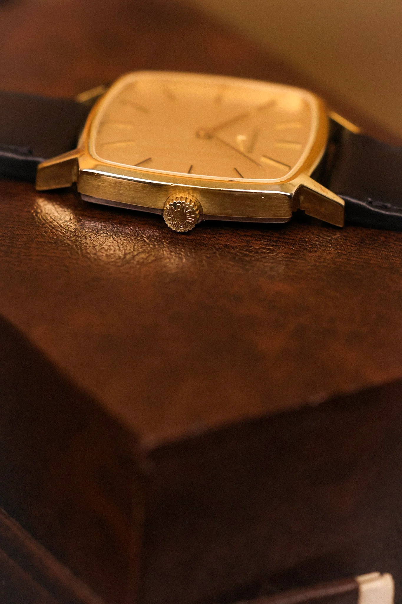 70s Longines Mechanical Linen TV - In Box - Image 5