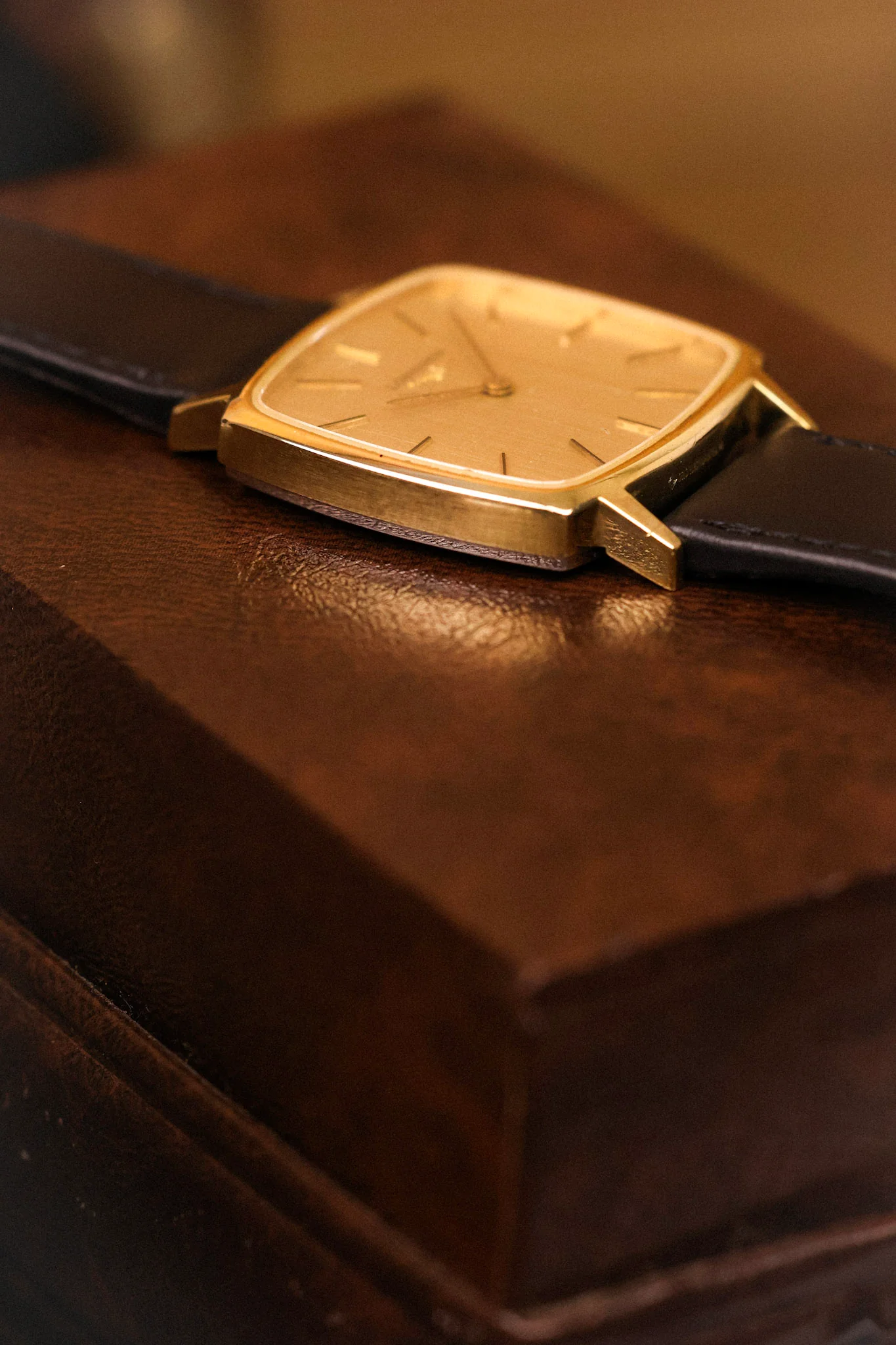 70s Longines Mechanical Linen TV - In Box - Image 6
