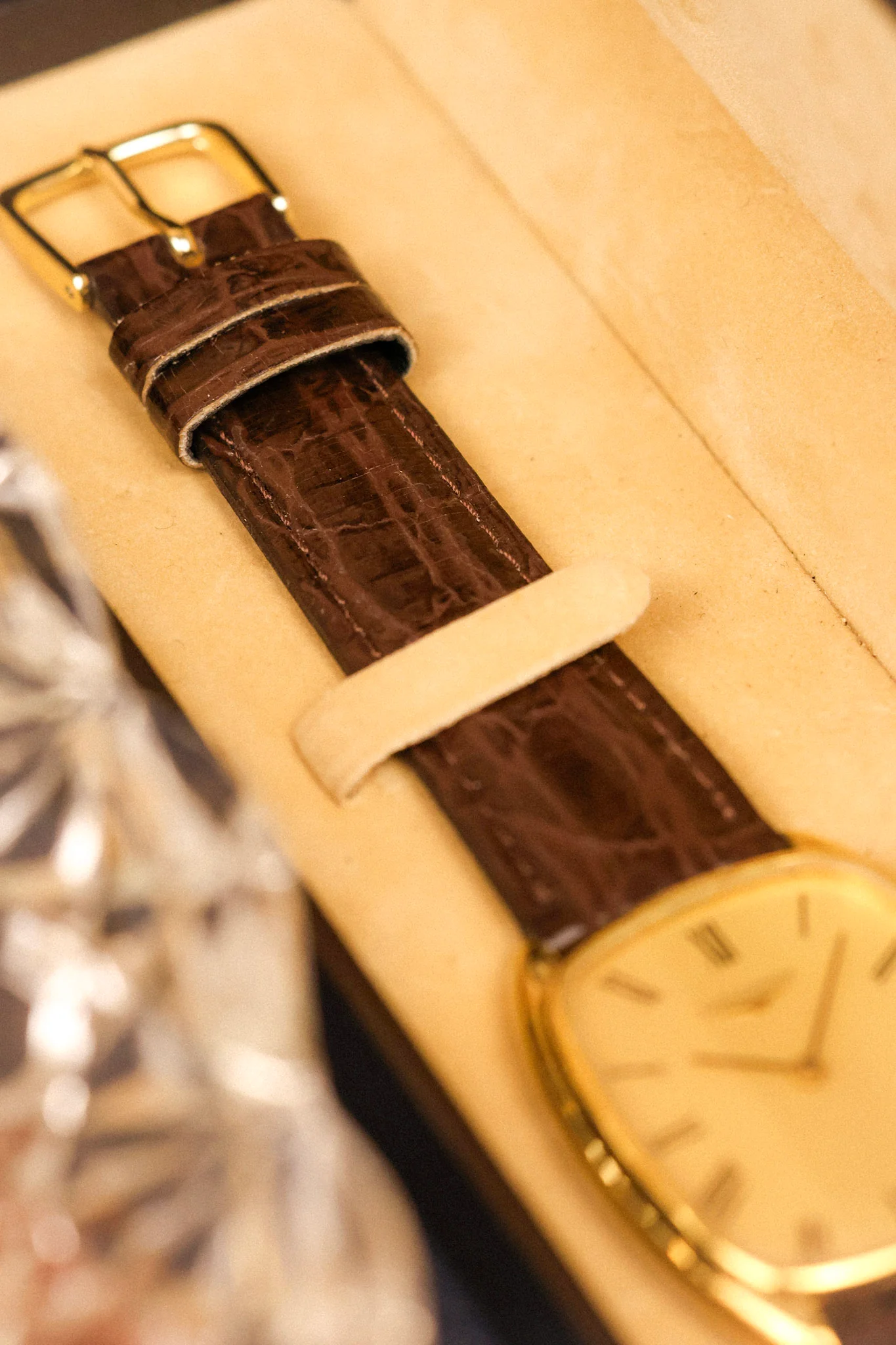 70s Longines Mechanical Roman Ellipse - In Box - Image 11