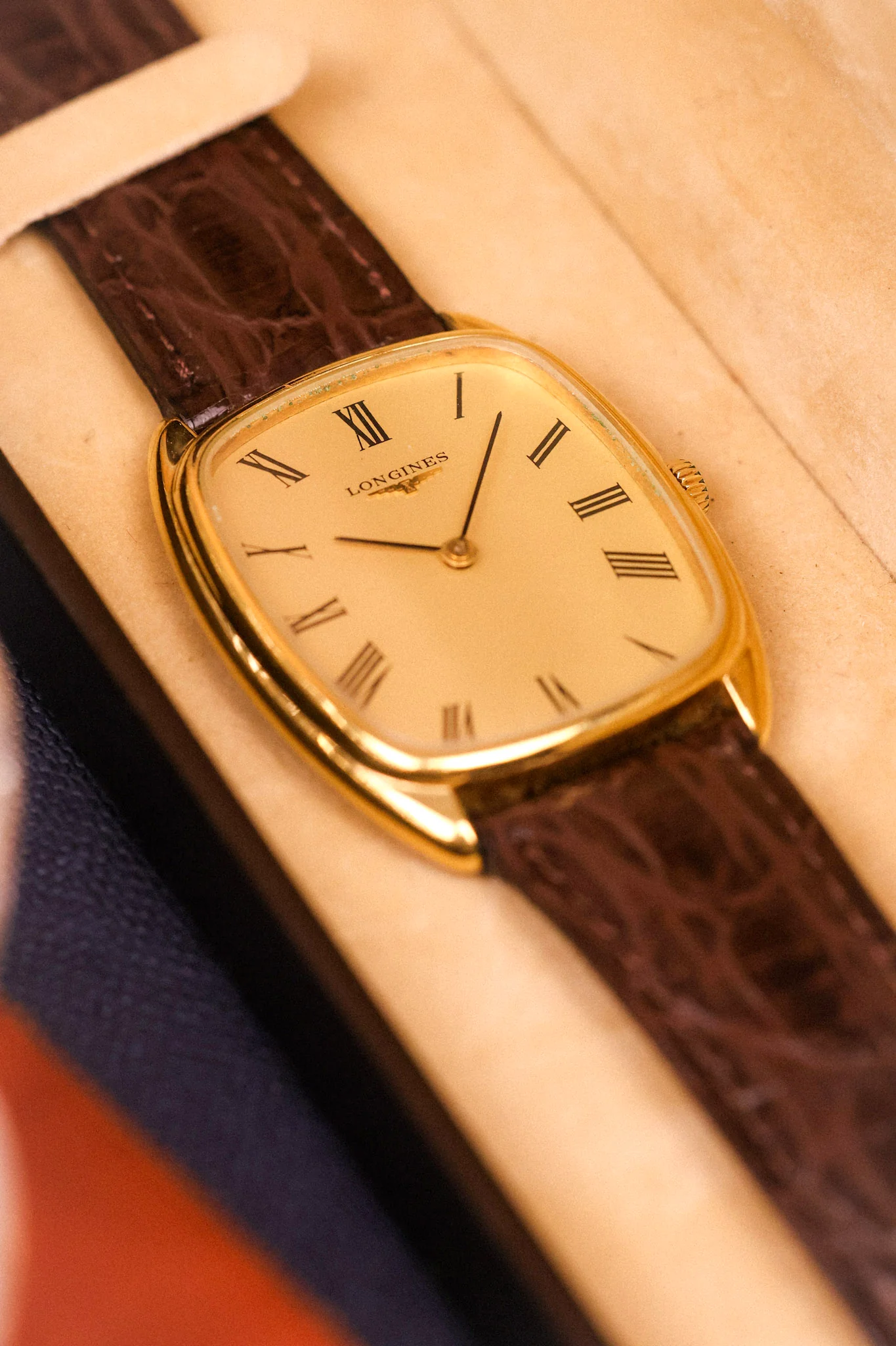 70s Longines Mechanical Roman Ellipse - In Box - Image 9