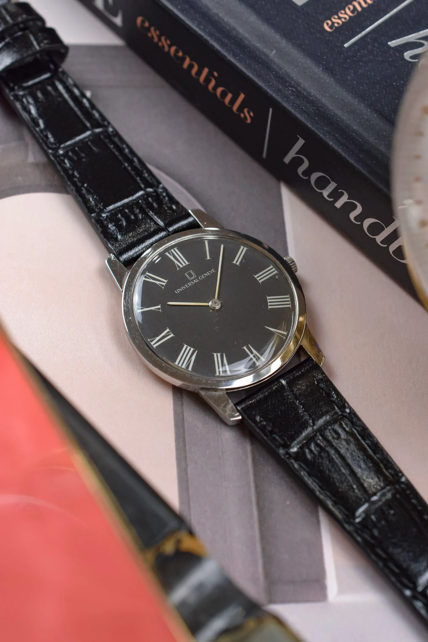 70s Serviced Mechanical Universal Geneve Gray Roman Altesse - Image 15