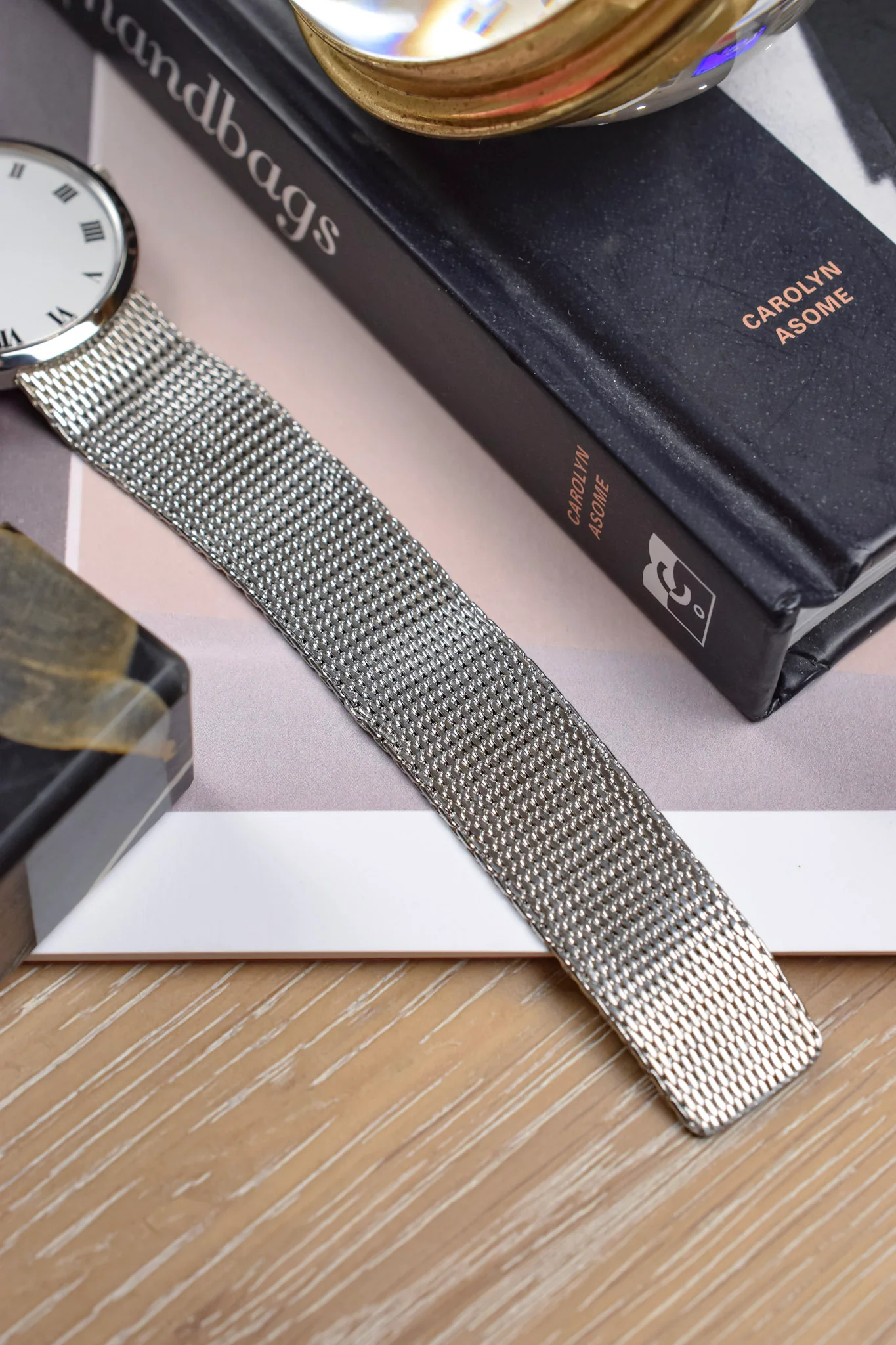 70s Mechanical Universal Geneve Milanese Roman Disco Volante - Image 15