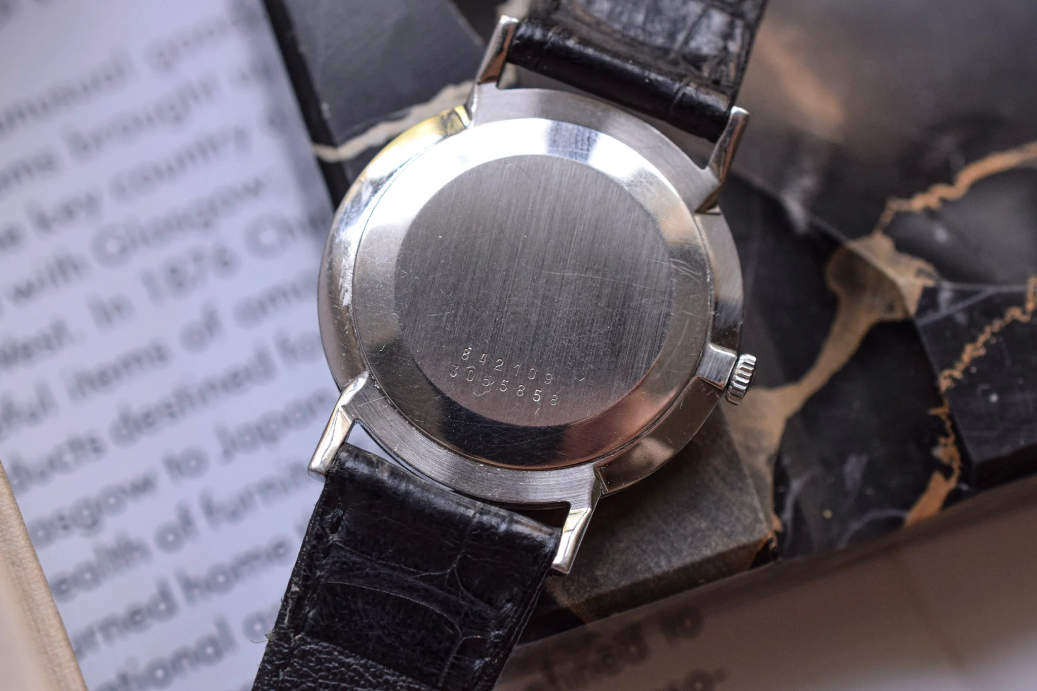 70s Mechanical Universal Geneve Roman Dial - Image 9