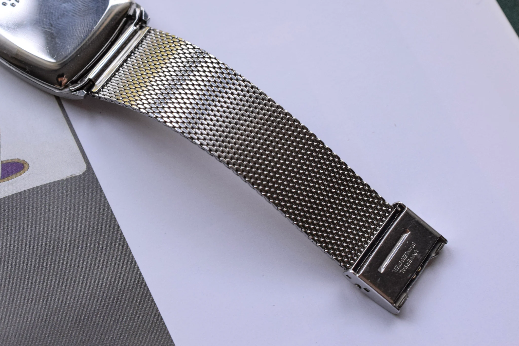 70s Mechanical Universal Geneve Patina TV - Image 11