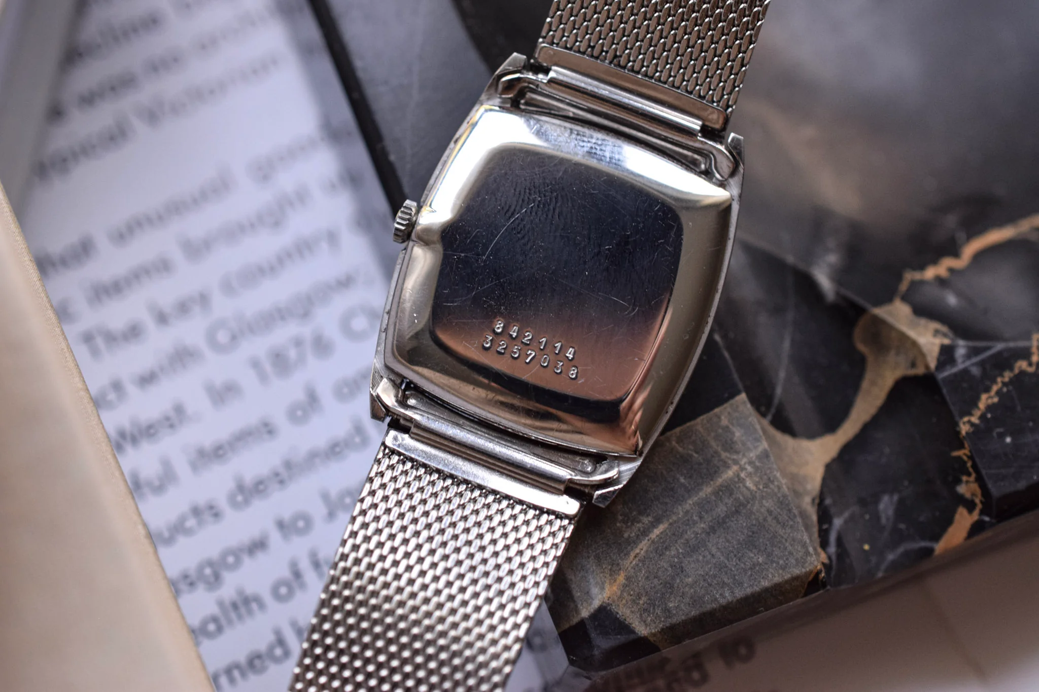 70s Mechanical Universal Geneve Patina TV - Image 16
