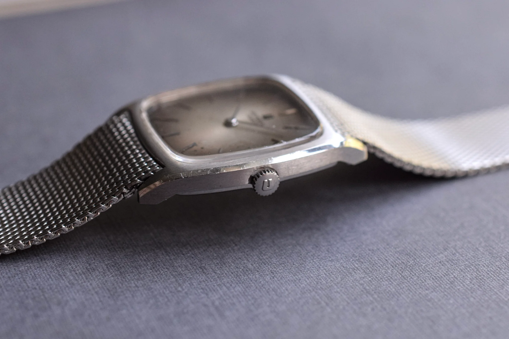 70s Mechanical Universal Geneve Patina TV - Image 5