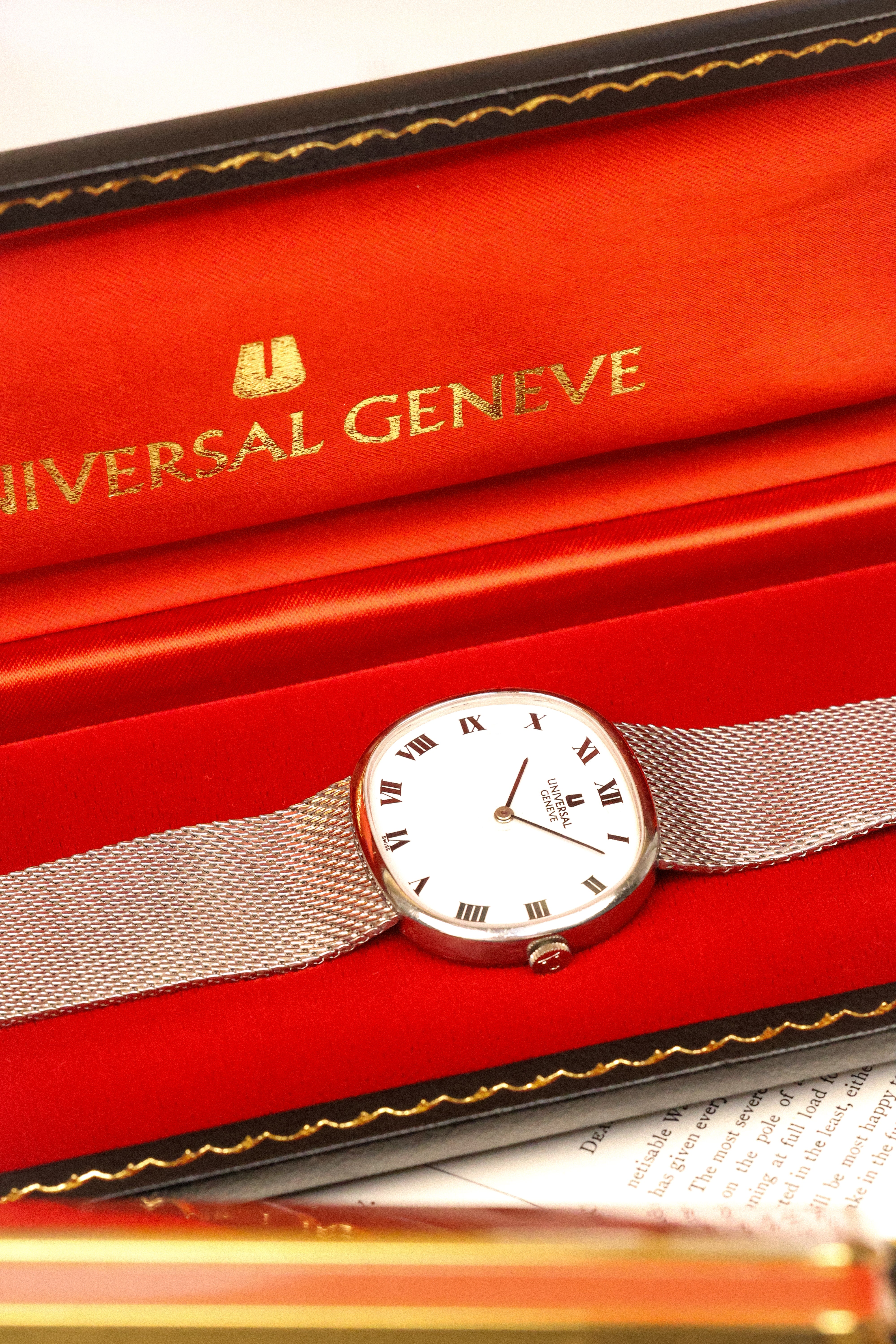 70s Universal Geneve Roman Ellispe - Image 3